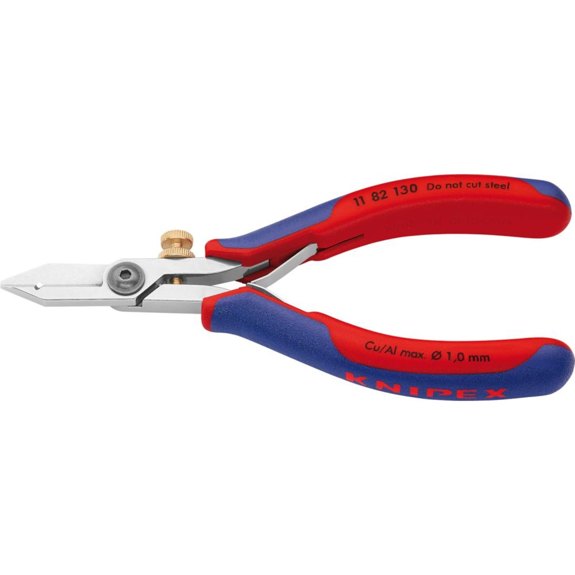 Abisolierschere Elektronik 140mm qmm KNIPEX