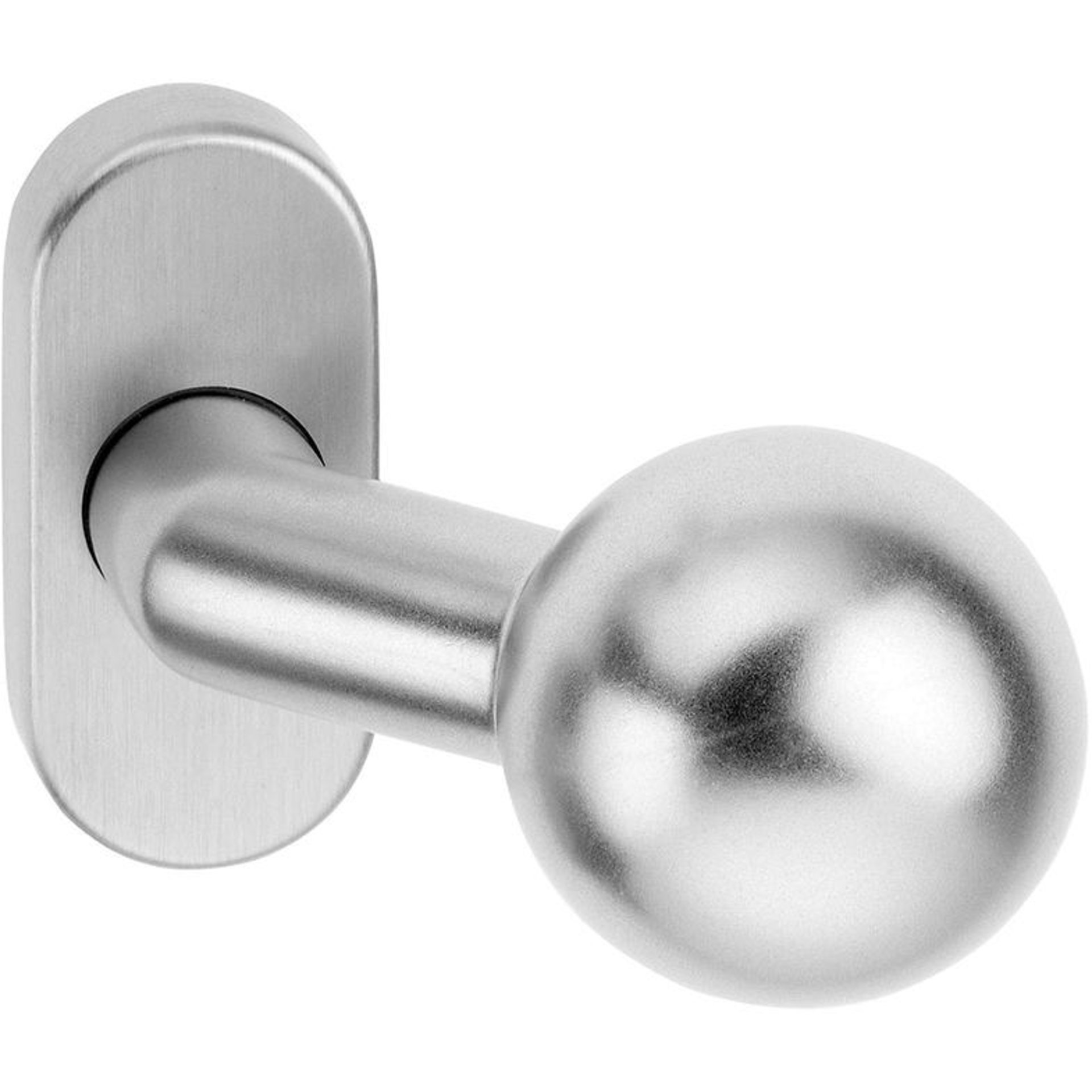 Zimmertür-Knopf Ares 2033/4020, Aluminium