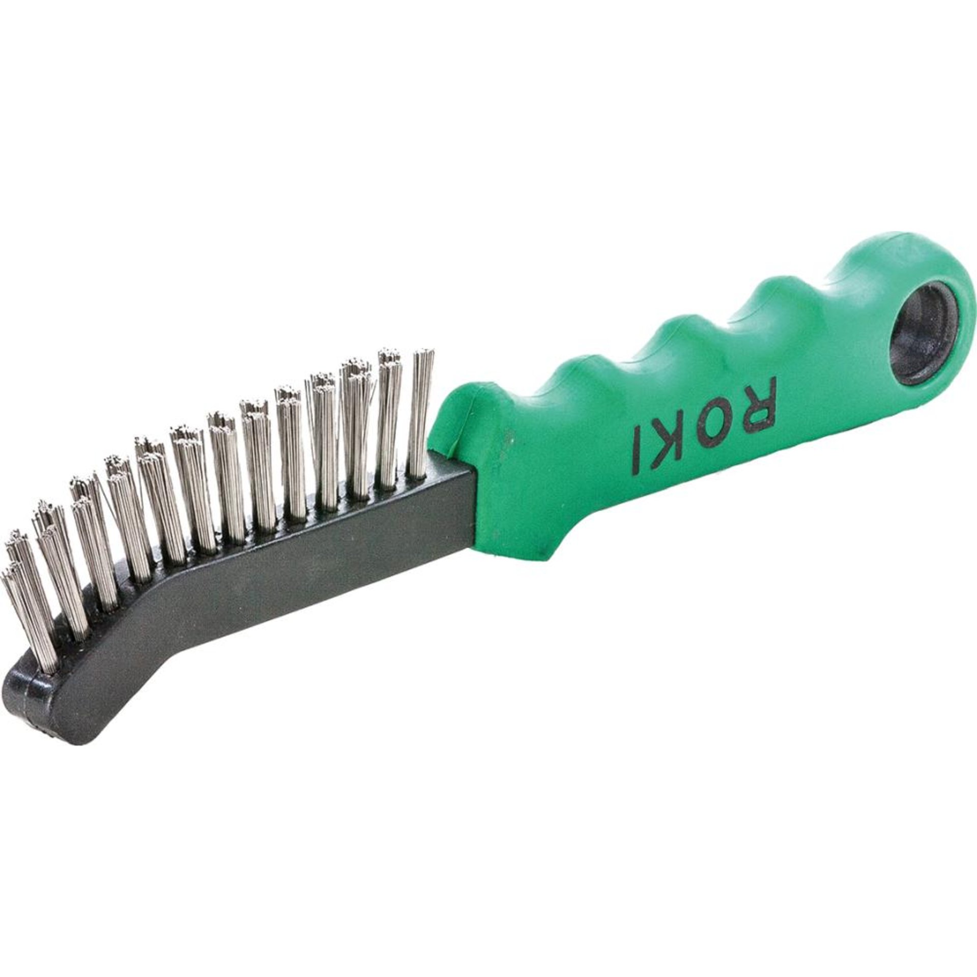 Drahtbürste ROKI V4A glatt 0,3mm Lessmann