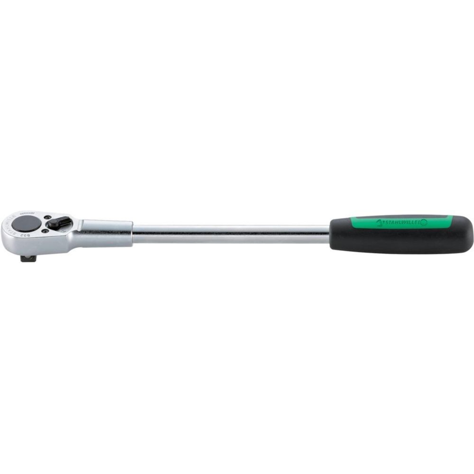 Hebel-Umschaltknarre 1/2"380mm 36Zähne Stahlwille