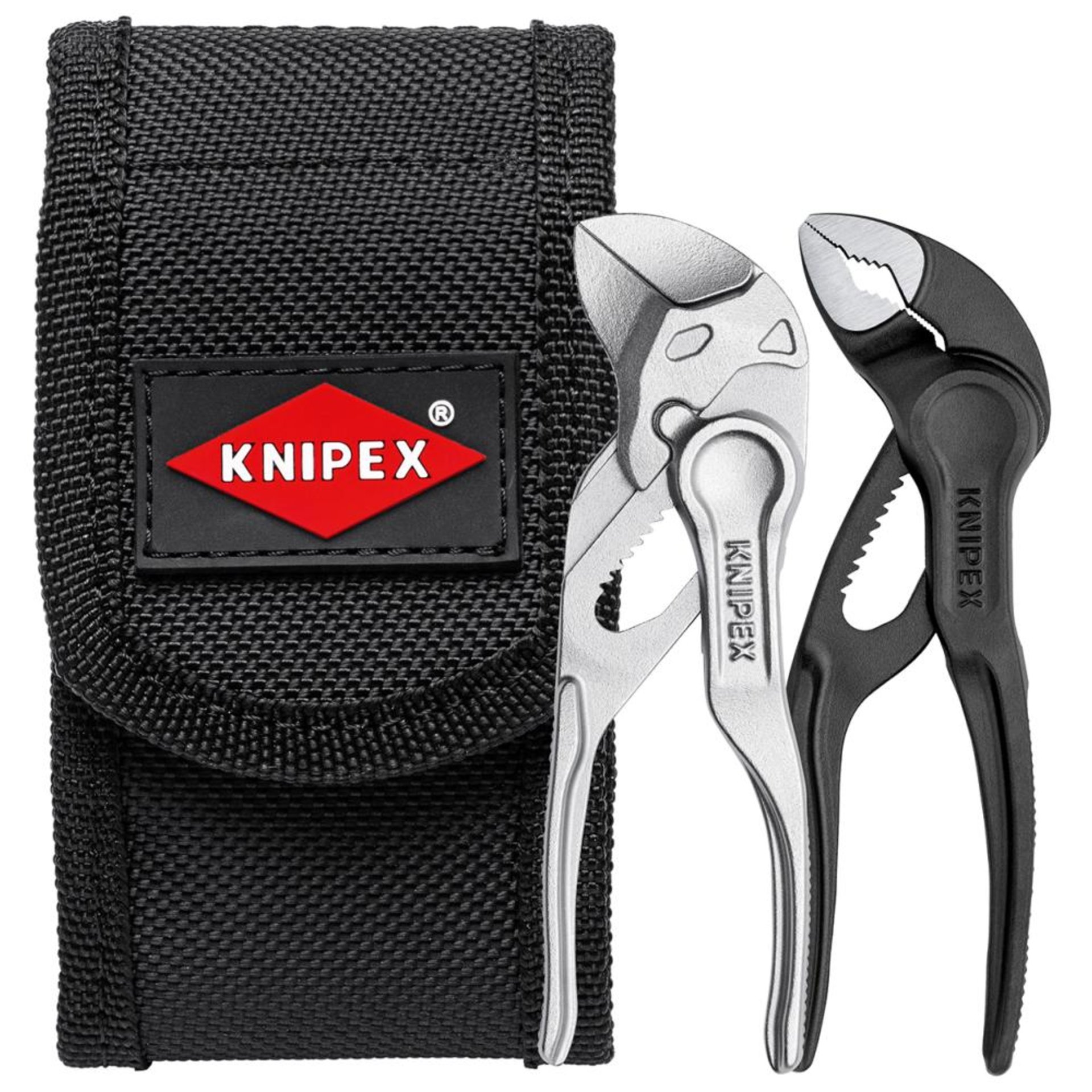 Zangenset mini XS 2tlg. in Gürteltasche Knipex