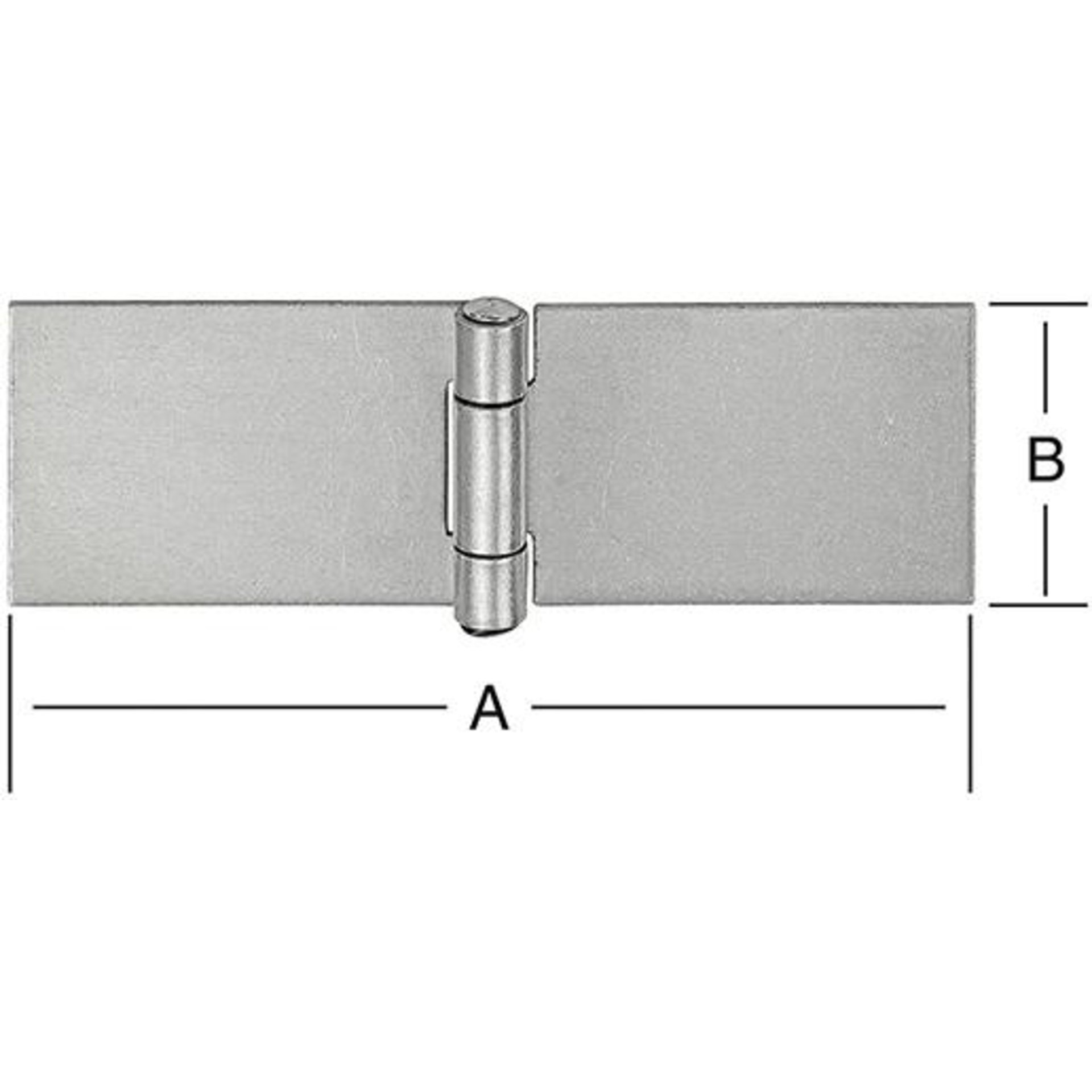 DIN-Tischband br. 100x32 mm ungeb.Eis