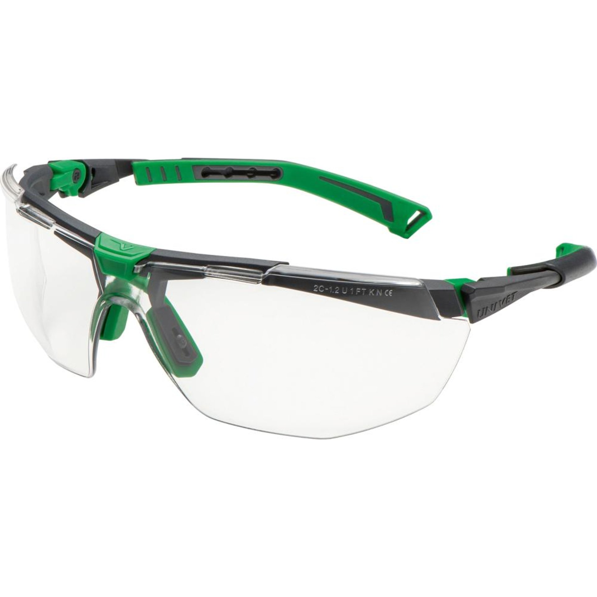 Brille 5X1, klar, EN 166 antikratz, antibeschlag
