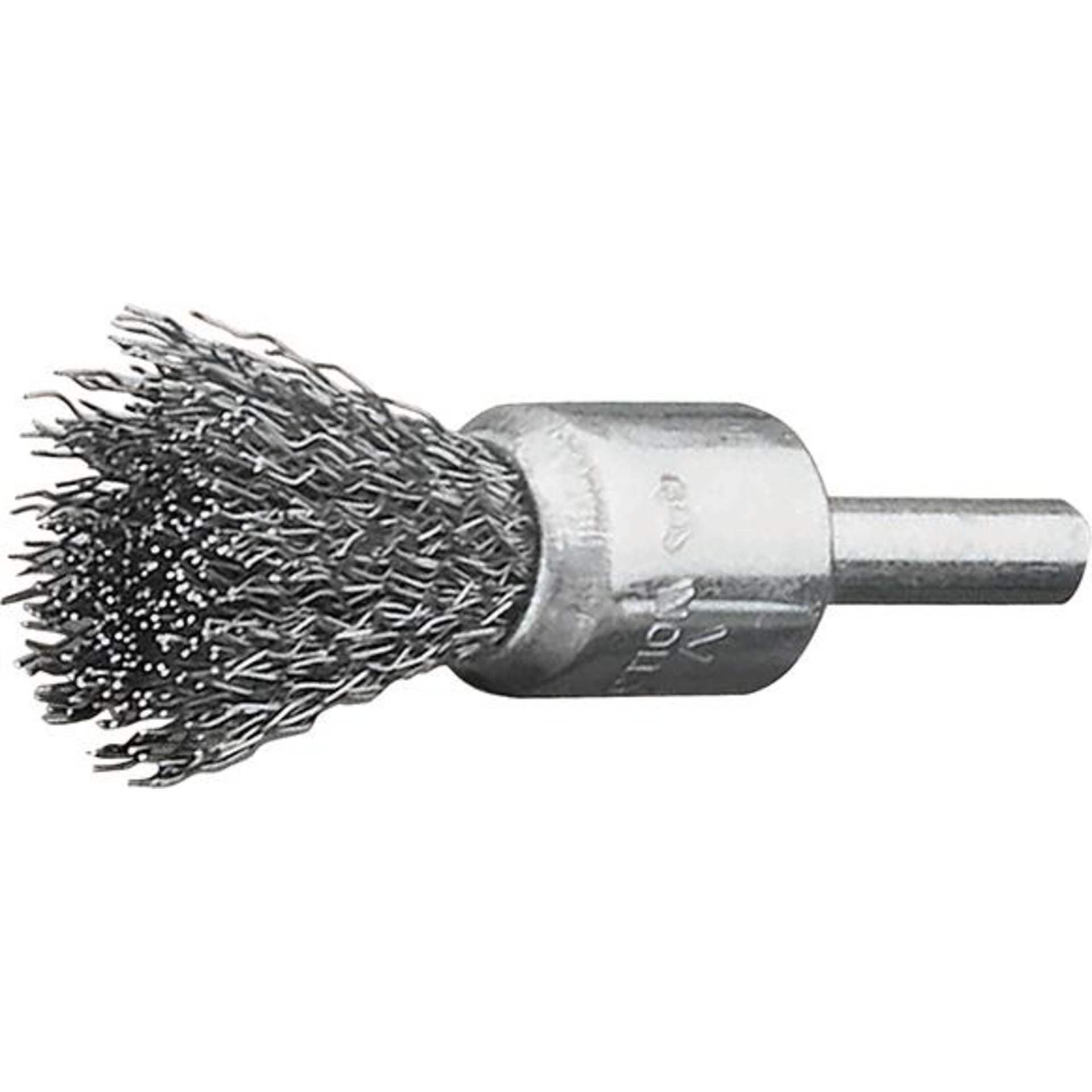 Pinselbürste Edelstahl gewellt 12x20/60x0,3mm Lessmann