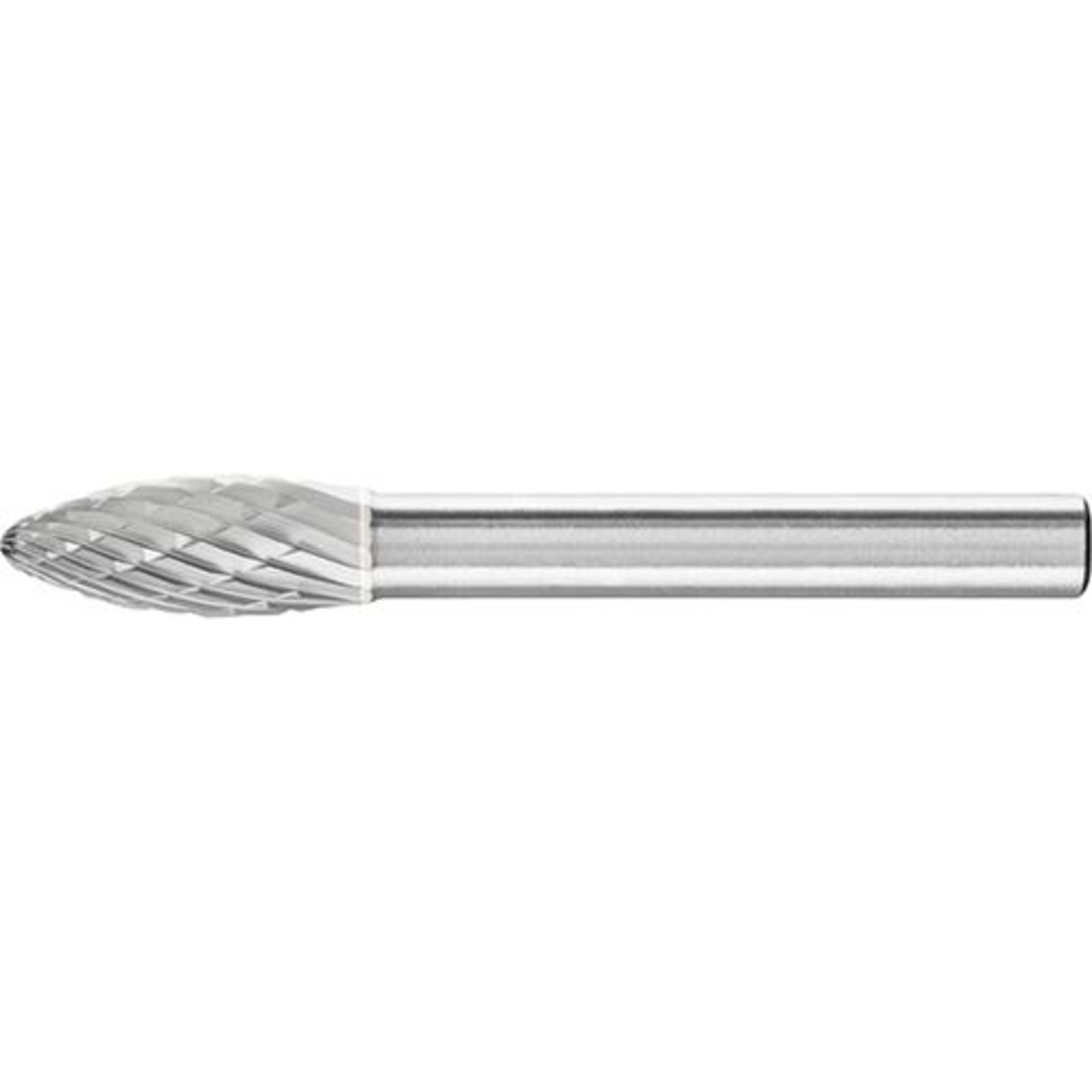 HM-Frässtift B, Flammenform, Zahnung 3 PLUS