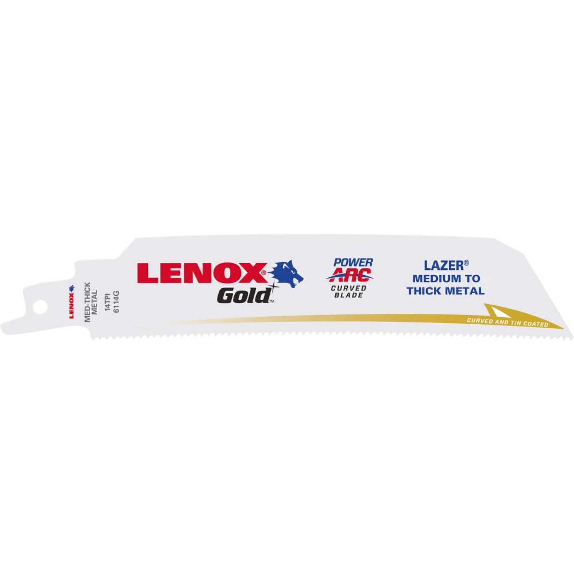 Säbelsägeblatt 152x25x0,9mm 14Zähne Pack a 5 Stück LENOX