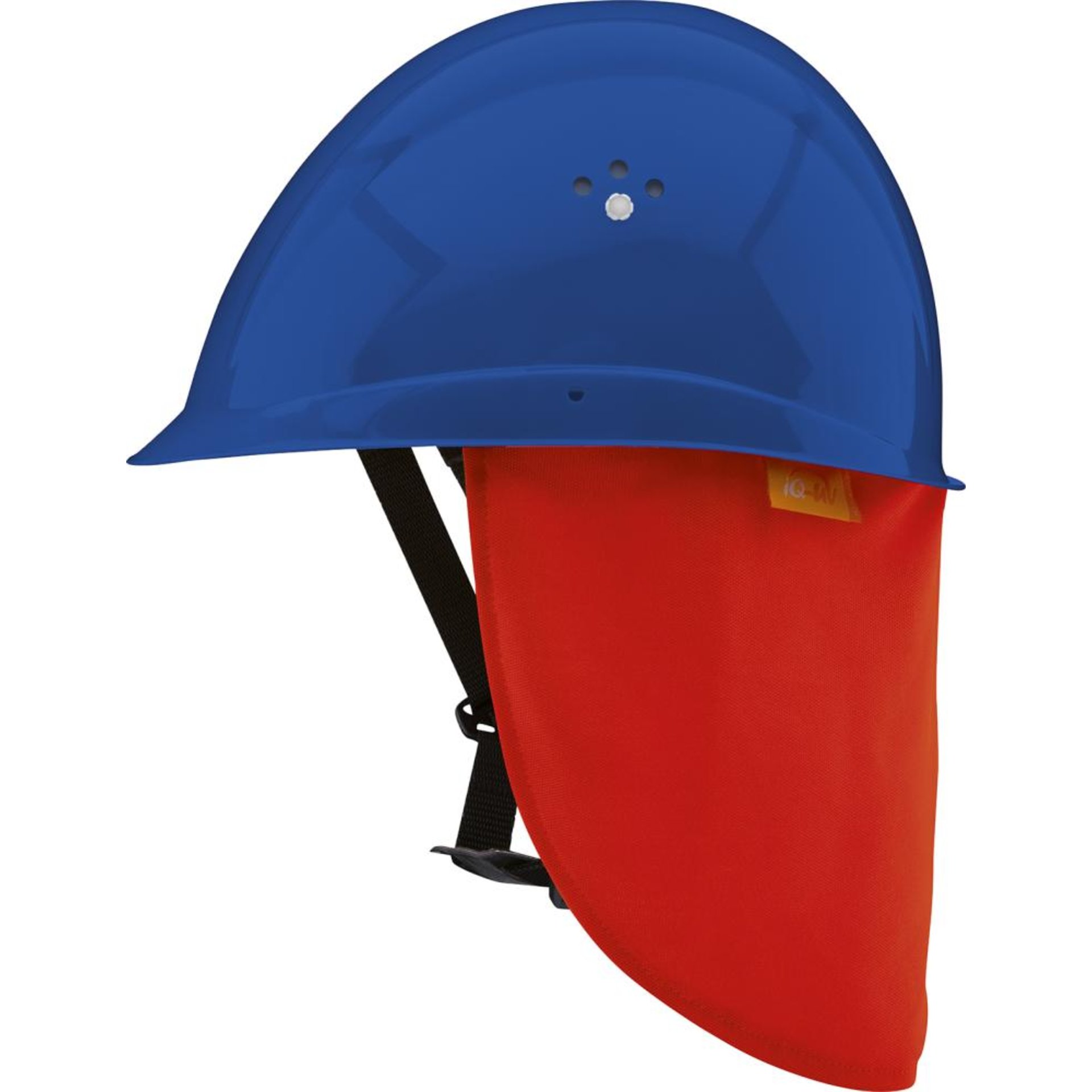 Helm INAP Profiler plus6/UV,UV-Nackenschutz,blau