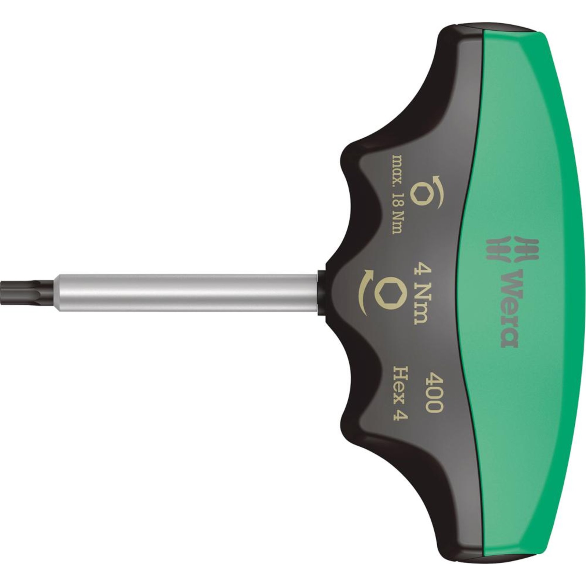 Drehmomentindikator mit T-Griff 4x60mm 4Nm Wera