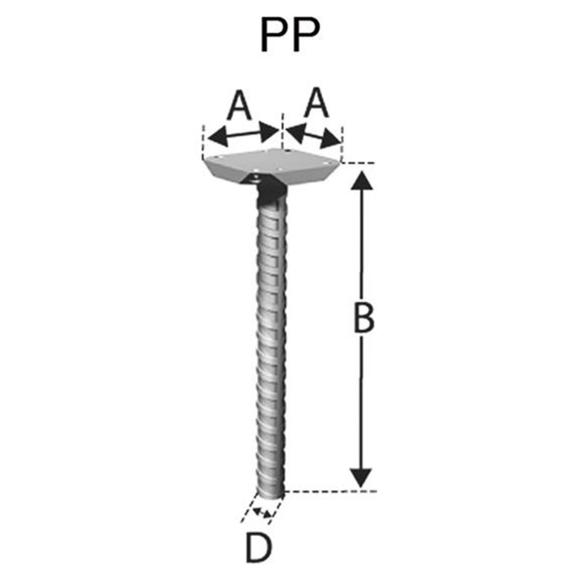Stützenfuß PP und PPL
