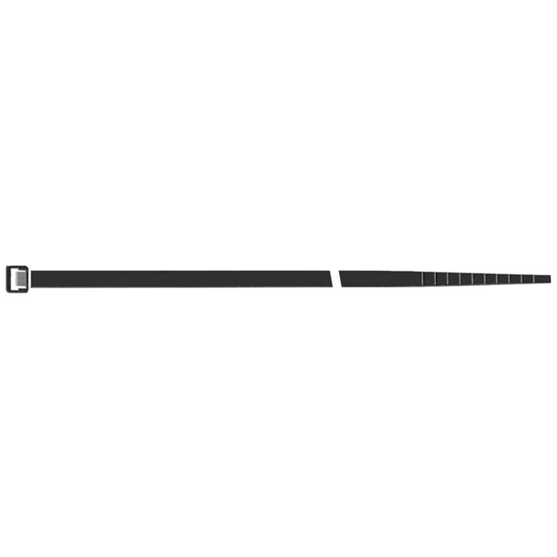 Kabelbinder Nylon schwarz140x3,5mm a100Stück SapiSelco