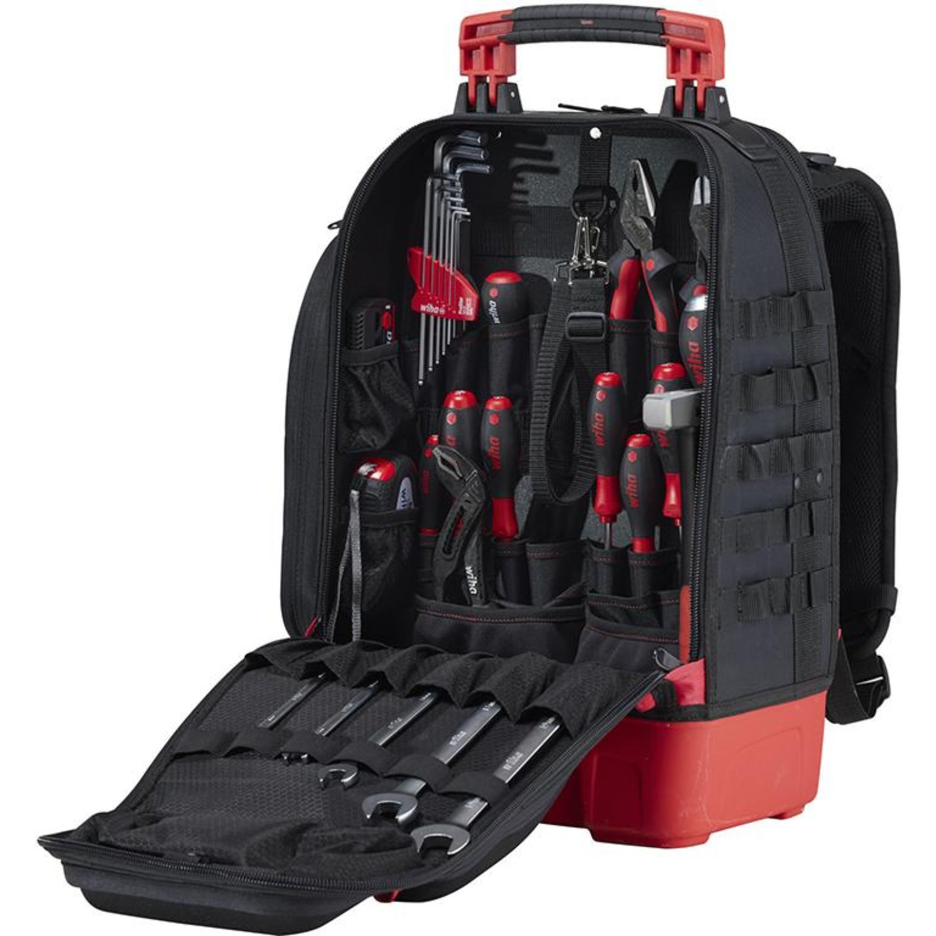Werkzeugsortiment Mechaniker 42-teilig im Rucksack Wiha