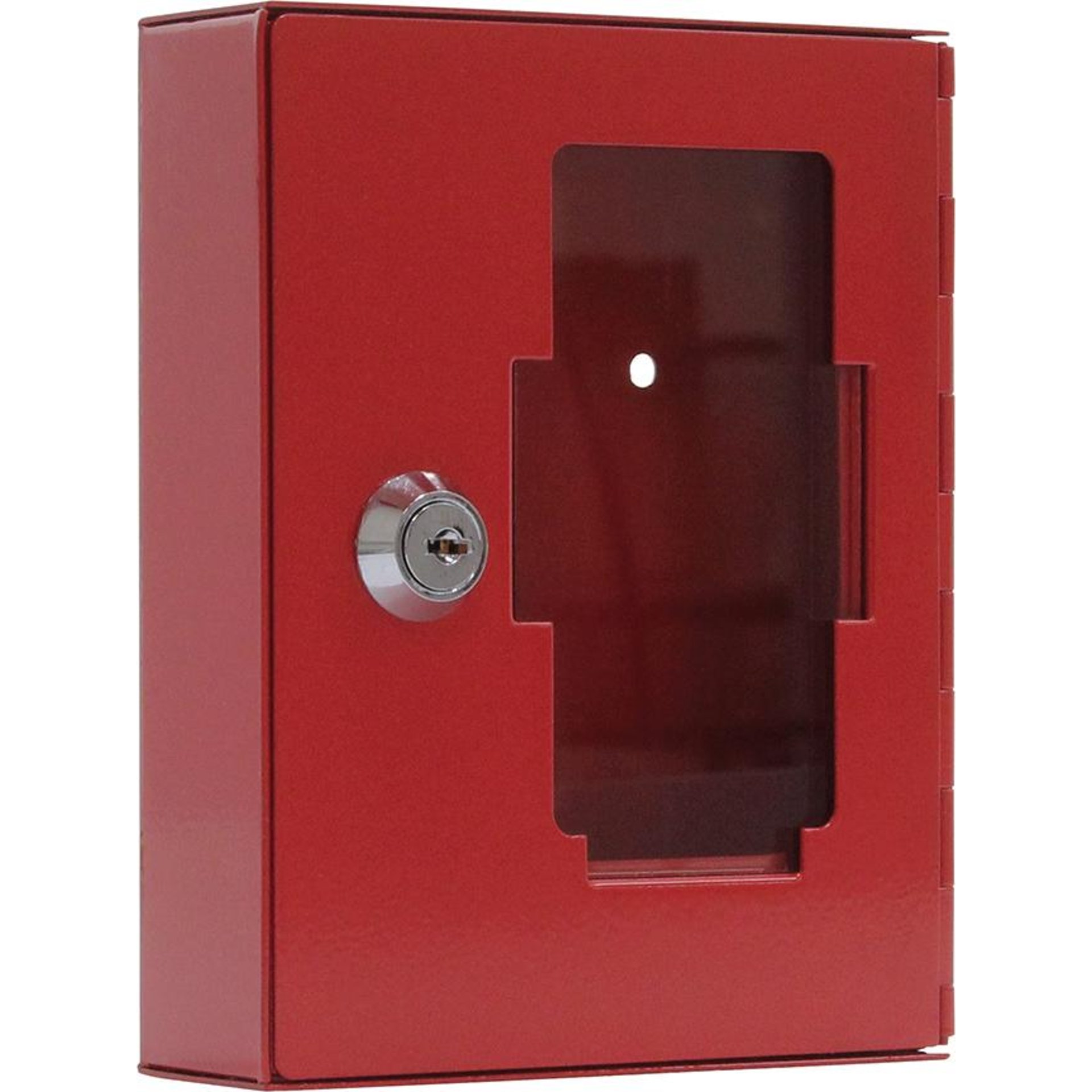 Notschlüsselkasten rot 120x150x32 mm o.Klöppel