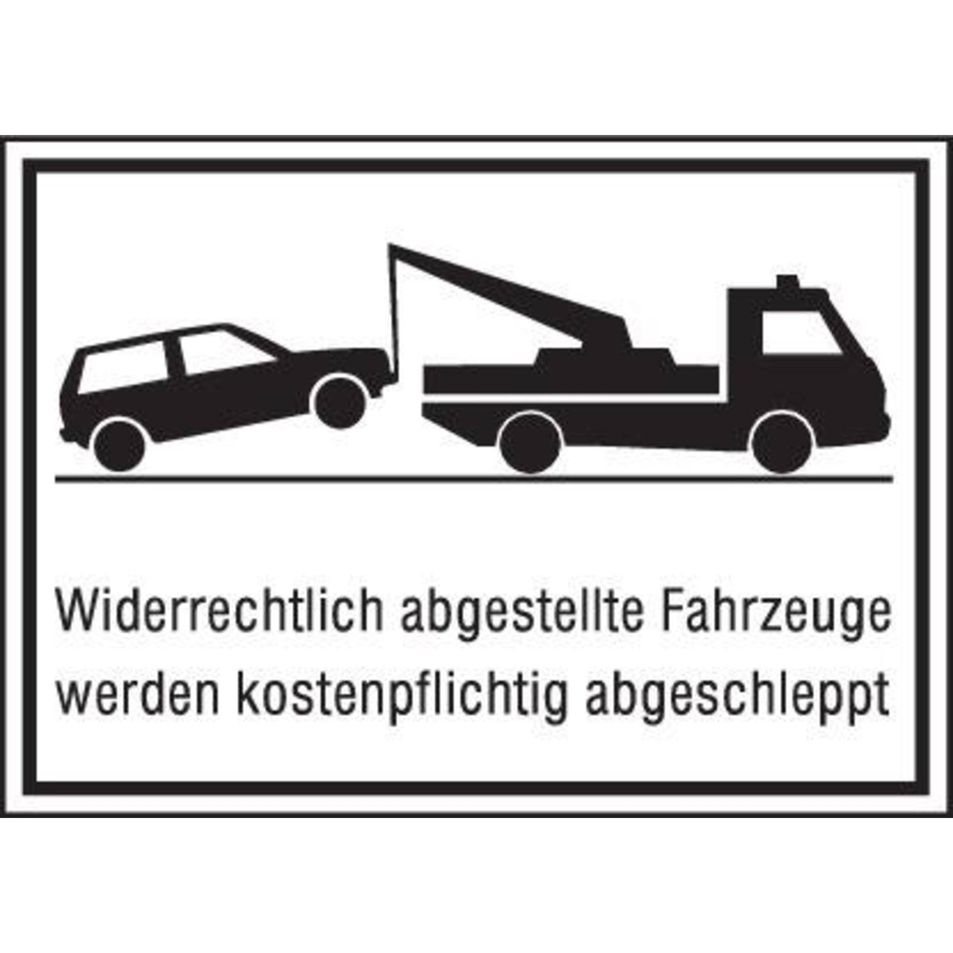Parkverbotsschild