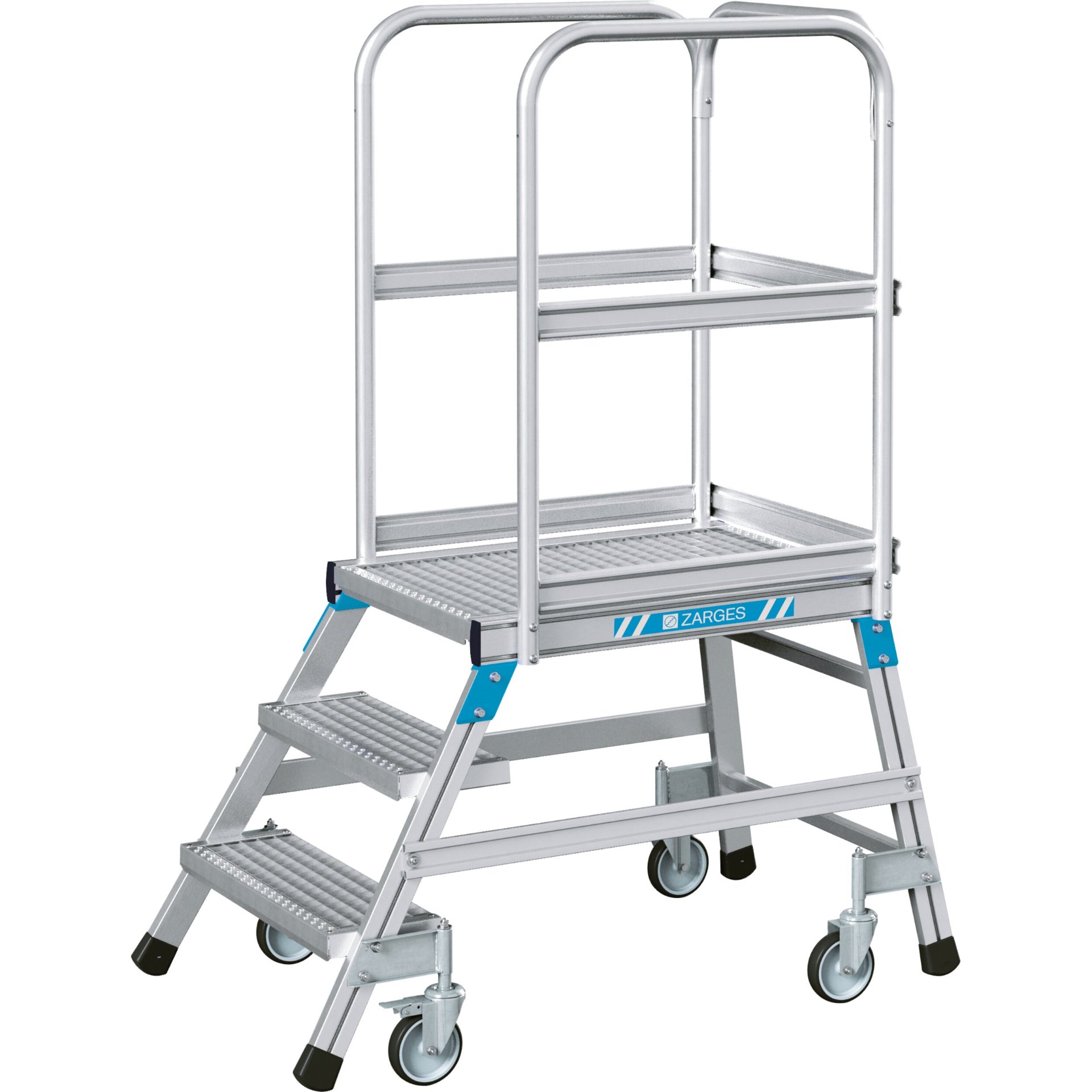 Podesttreppe, einseitig 3 Stufen