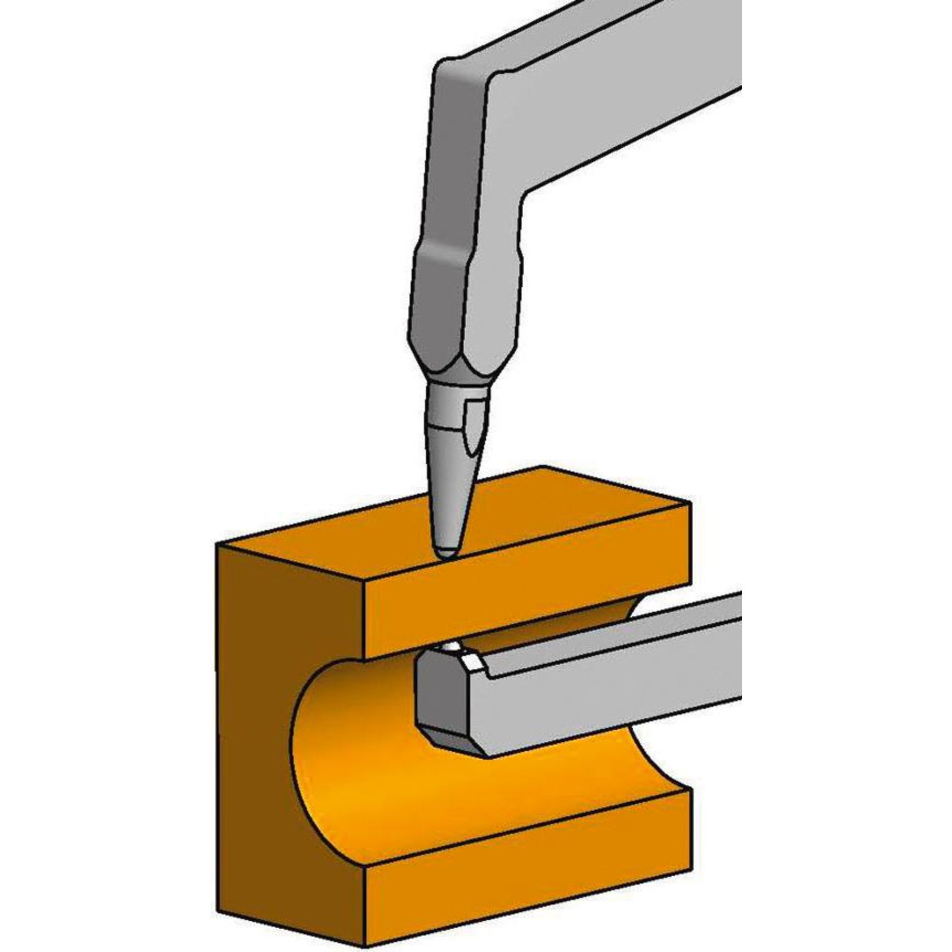 Außenschnelltaster D2R20 0-20mm KROEPLIN