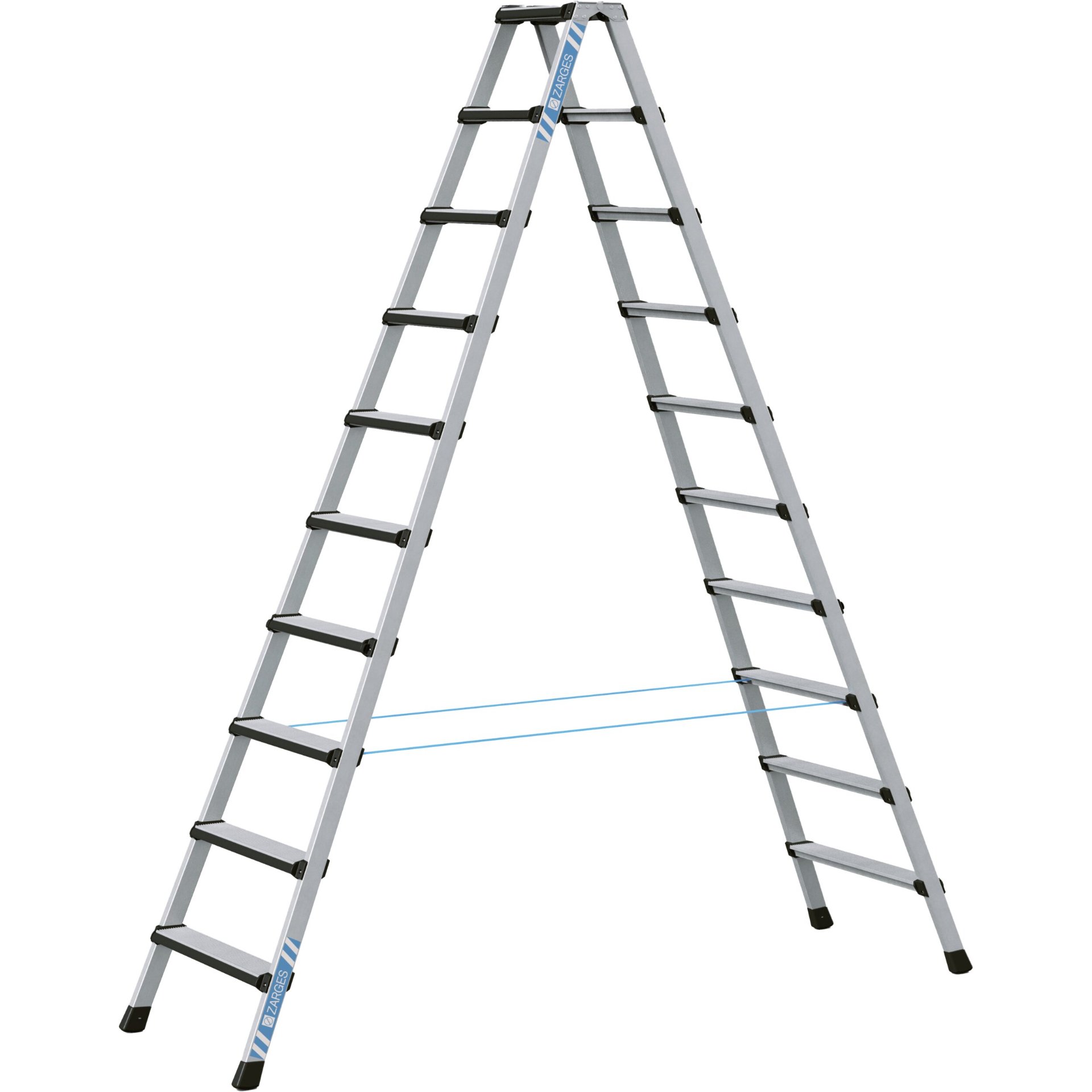 Comfortstep B - LM-Stufen-Stehleiter 2 x 10 Stufen
