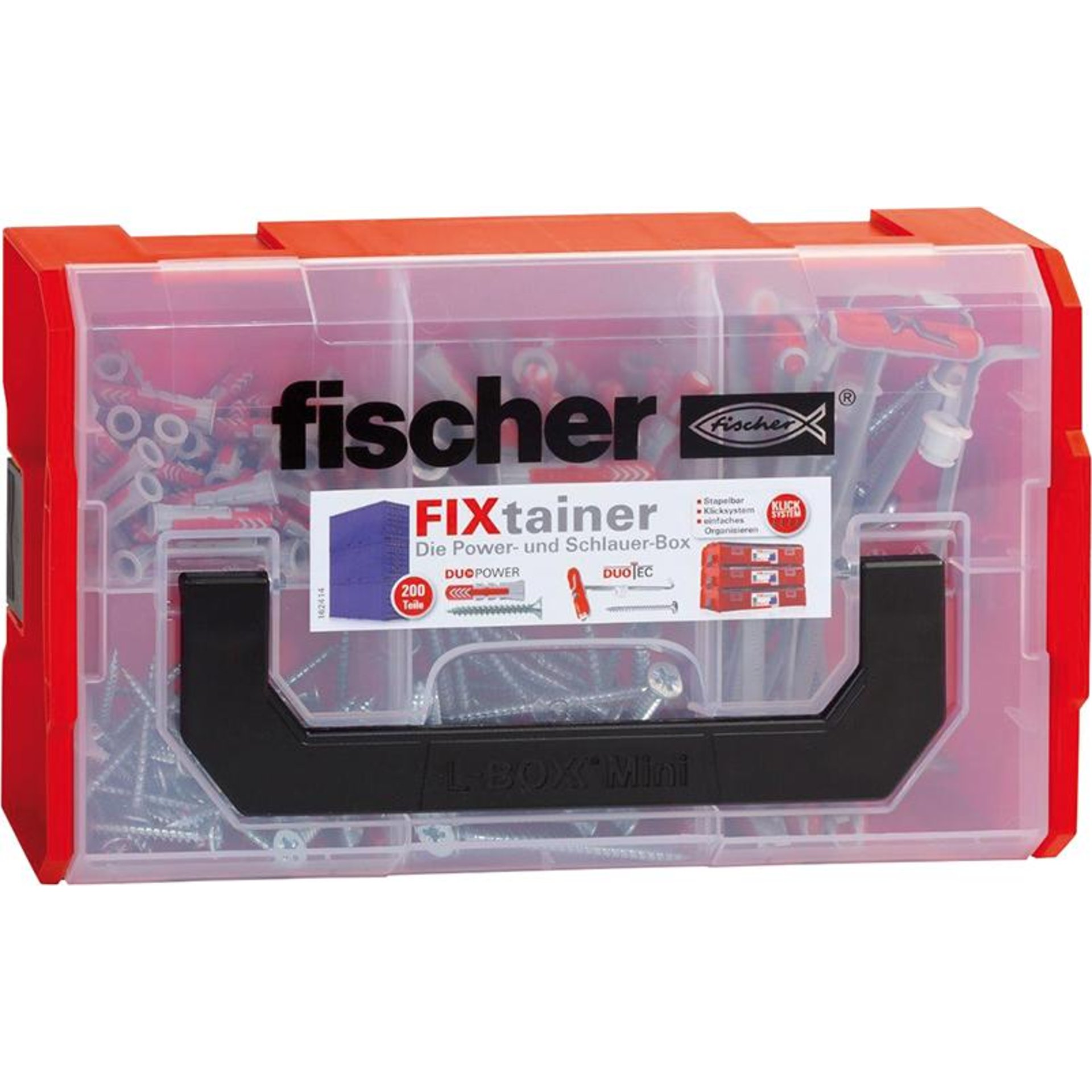 fischer FIXtainer - DUOPOWER/DUOTEC+Schr. 200