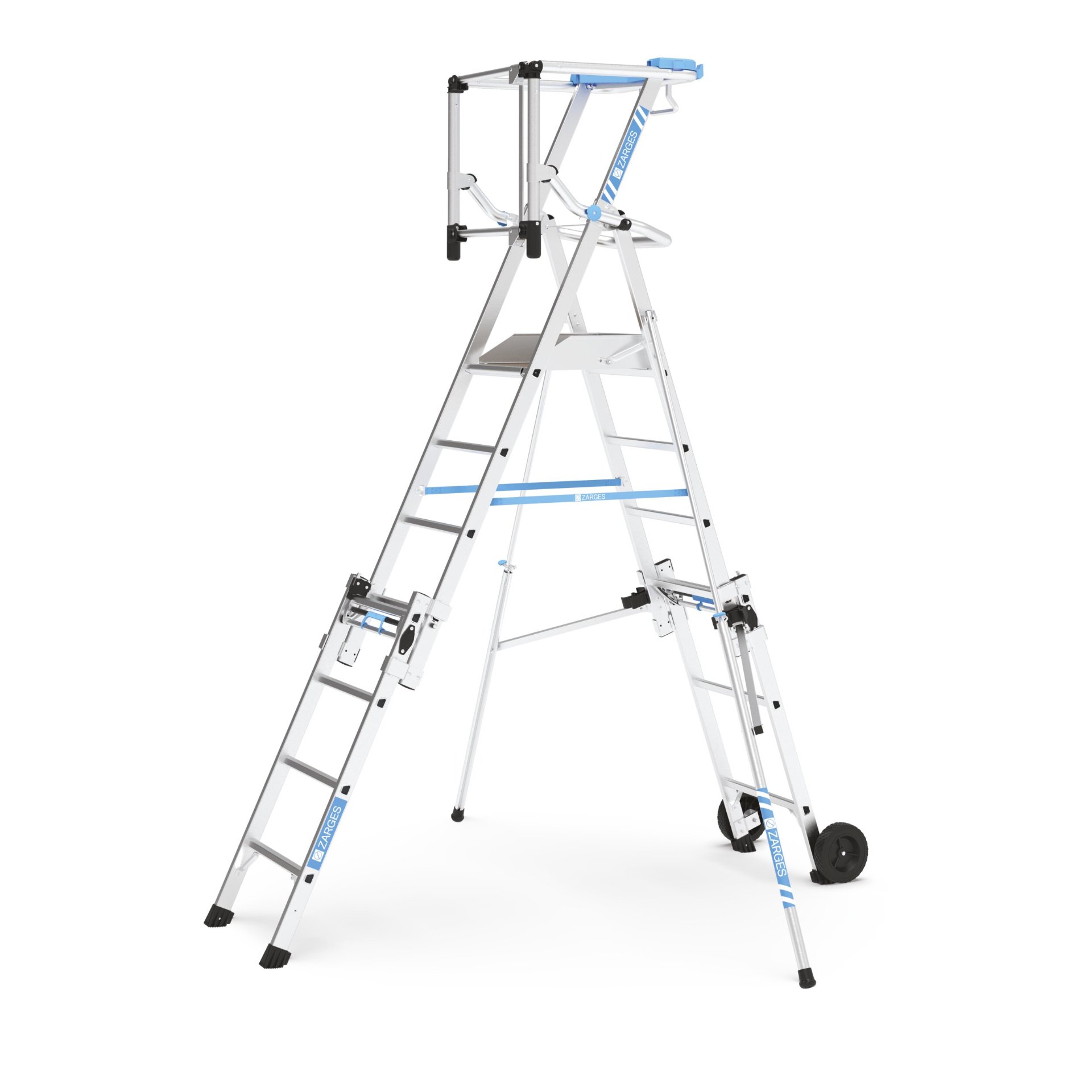 ZAP Masterflex S - Teleskop-Plattformleiter 7 Stufen