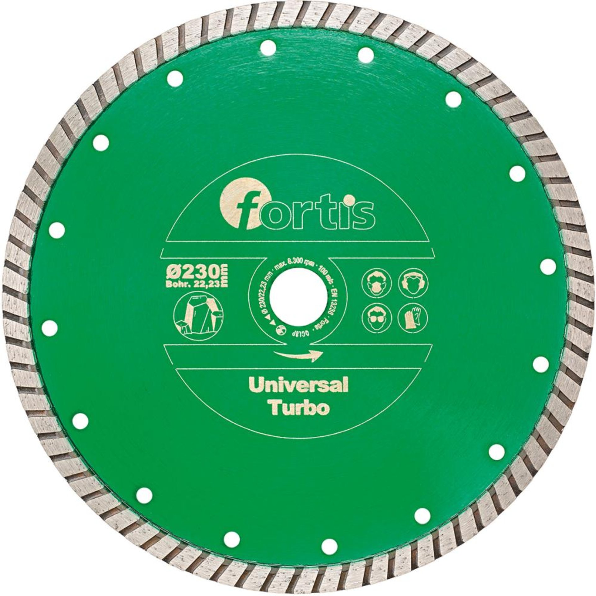 Diamant-Trennscheibe Universal Turbo