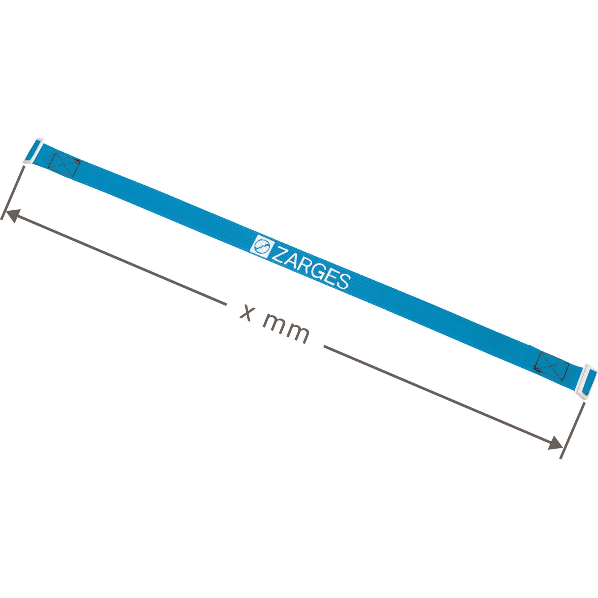 Spreizsicherung 1105 mm mit 3 Laschen