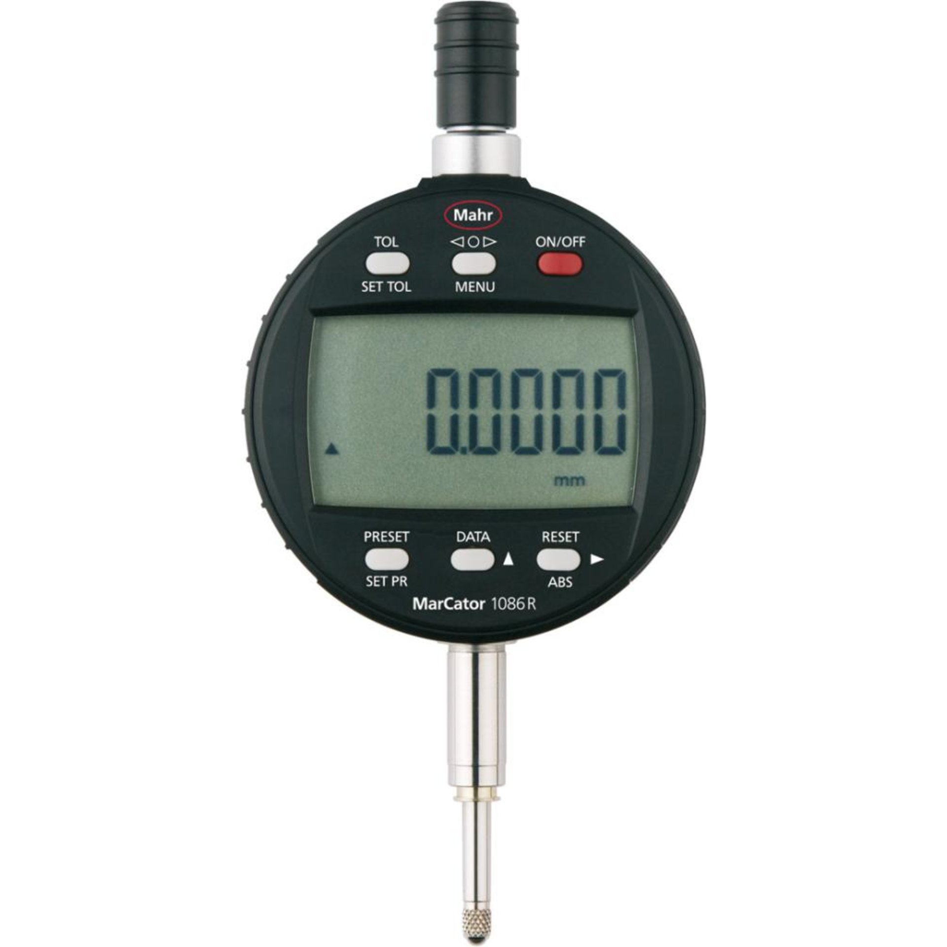 Dig.-Messuhr IP42 MahrCator 1086 R 0,005/100 mm mit Daten MAHR