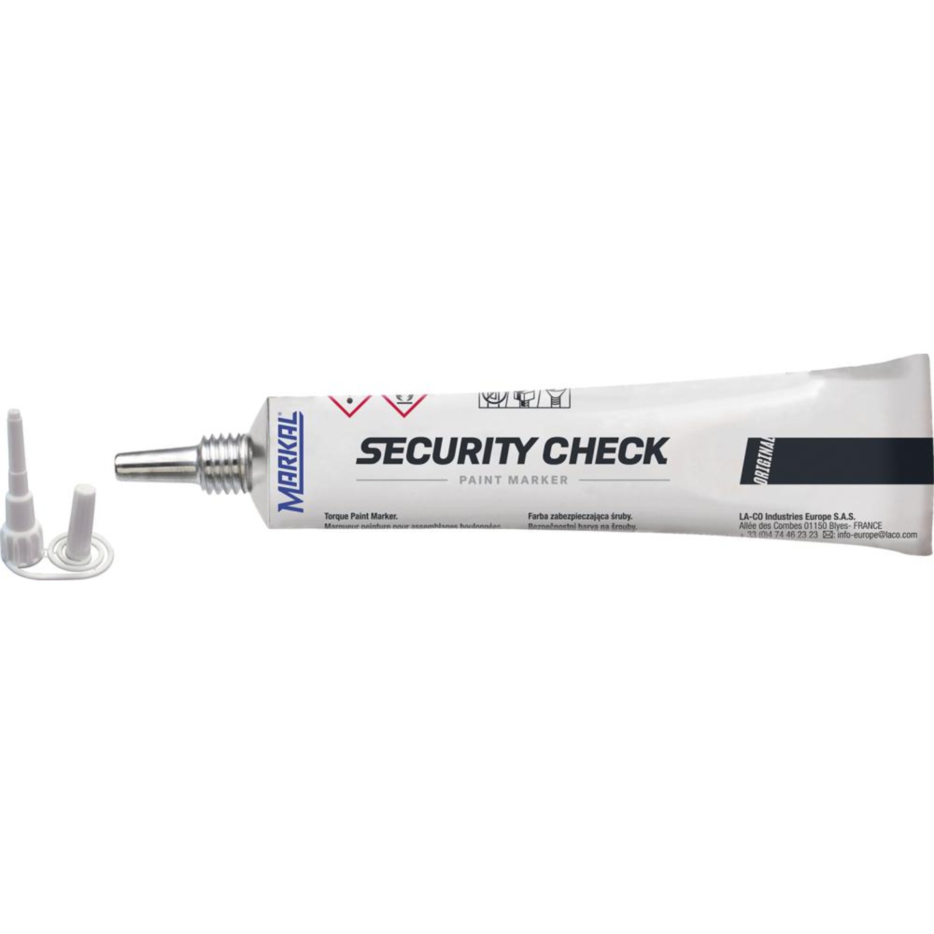 Markal Security-Check Sicherungslack, schwarz