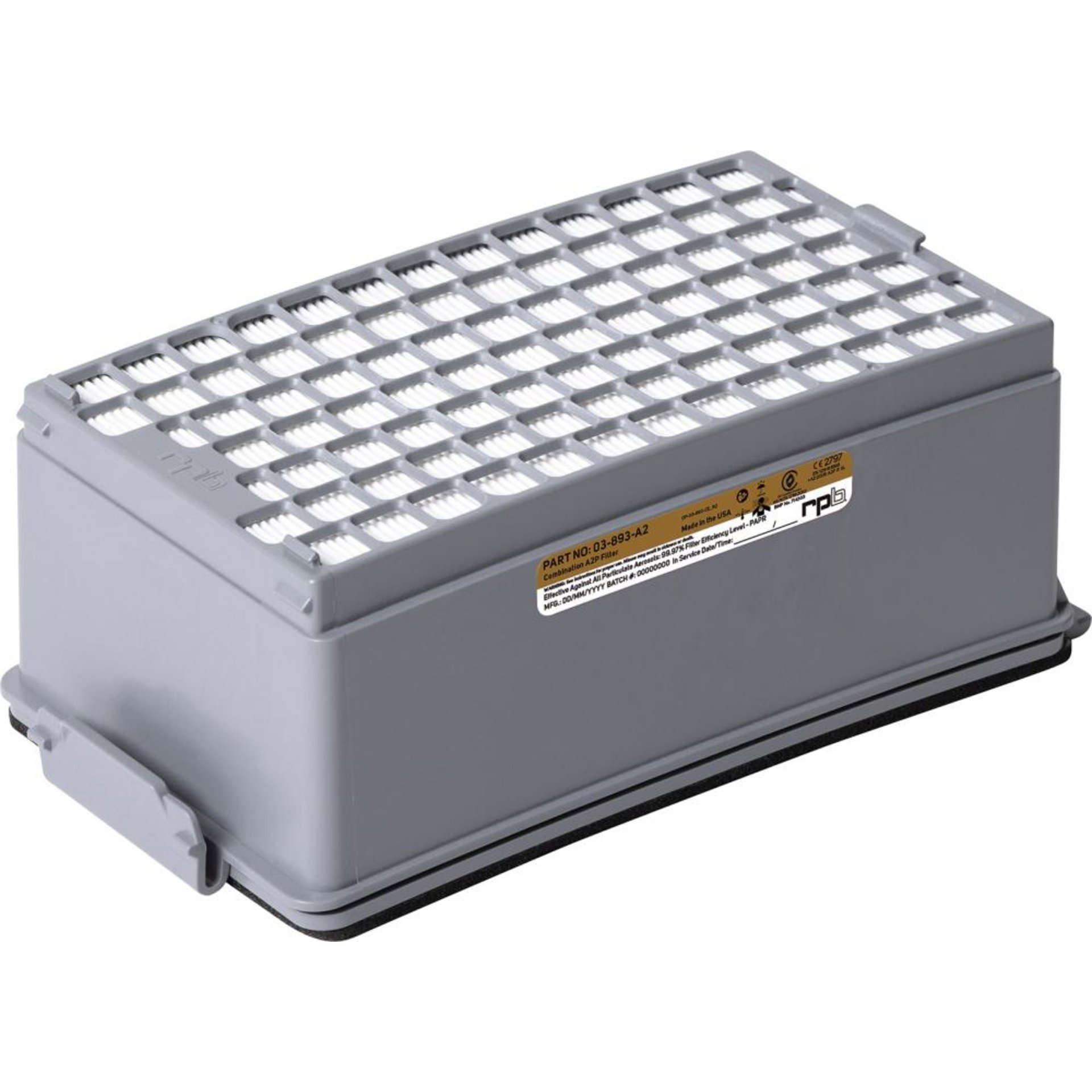 HEPA-Gasfilter, kombiniert