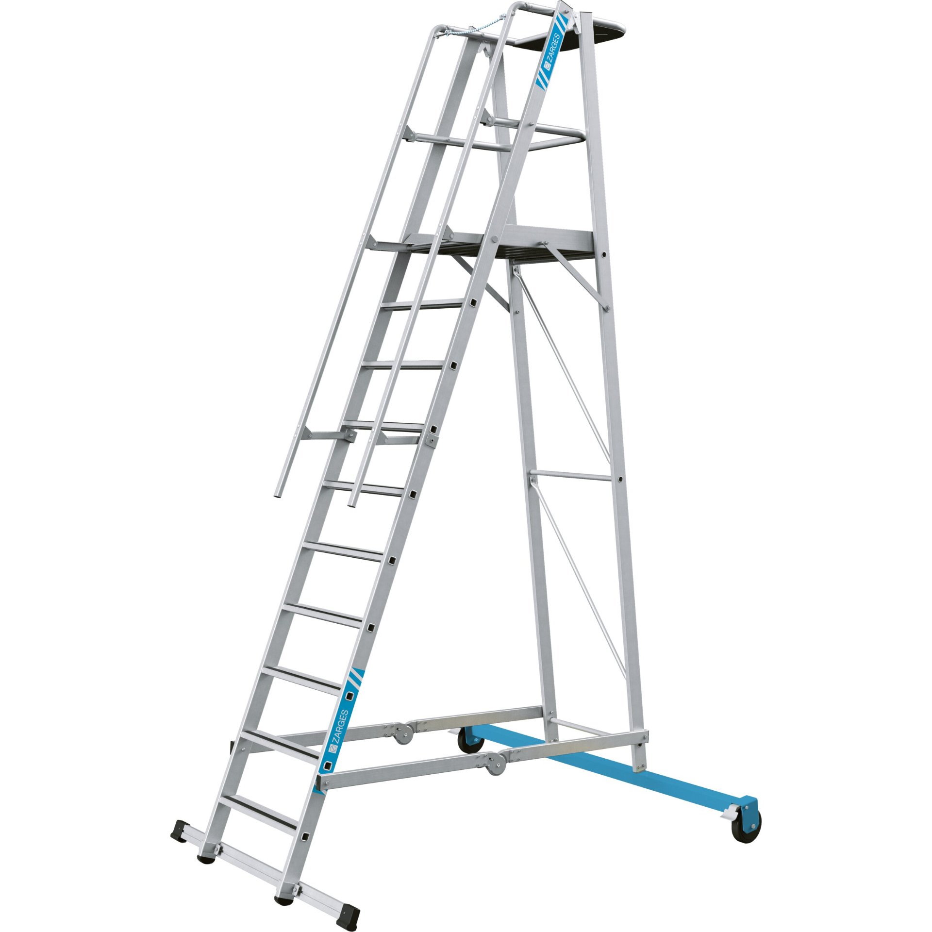 ZAP Safemaster Plus S - LM-Plattformleiter 10 Sprossen