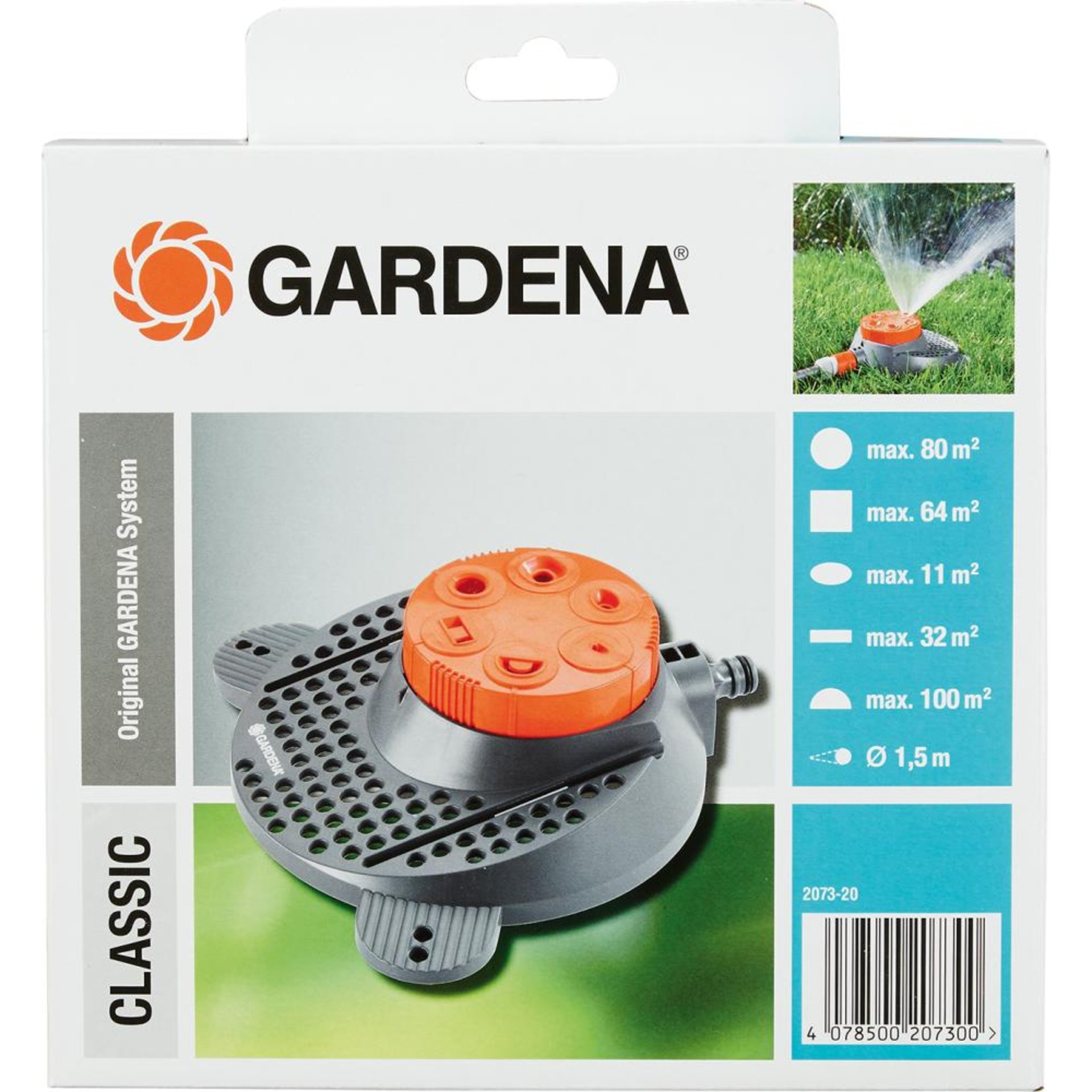 6-Flächenregner Boogie Gardena
