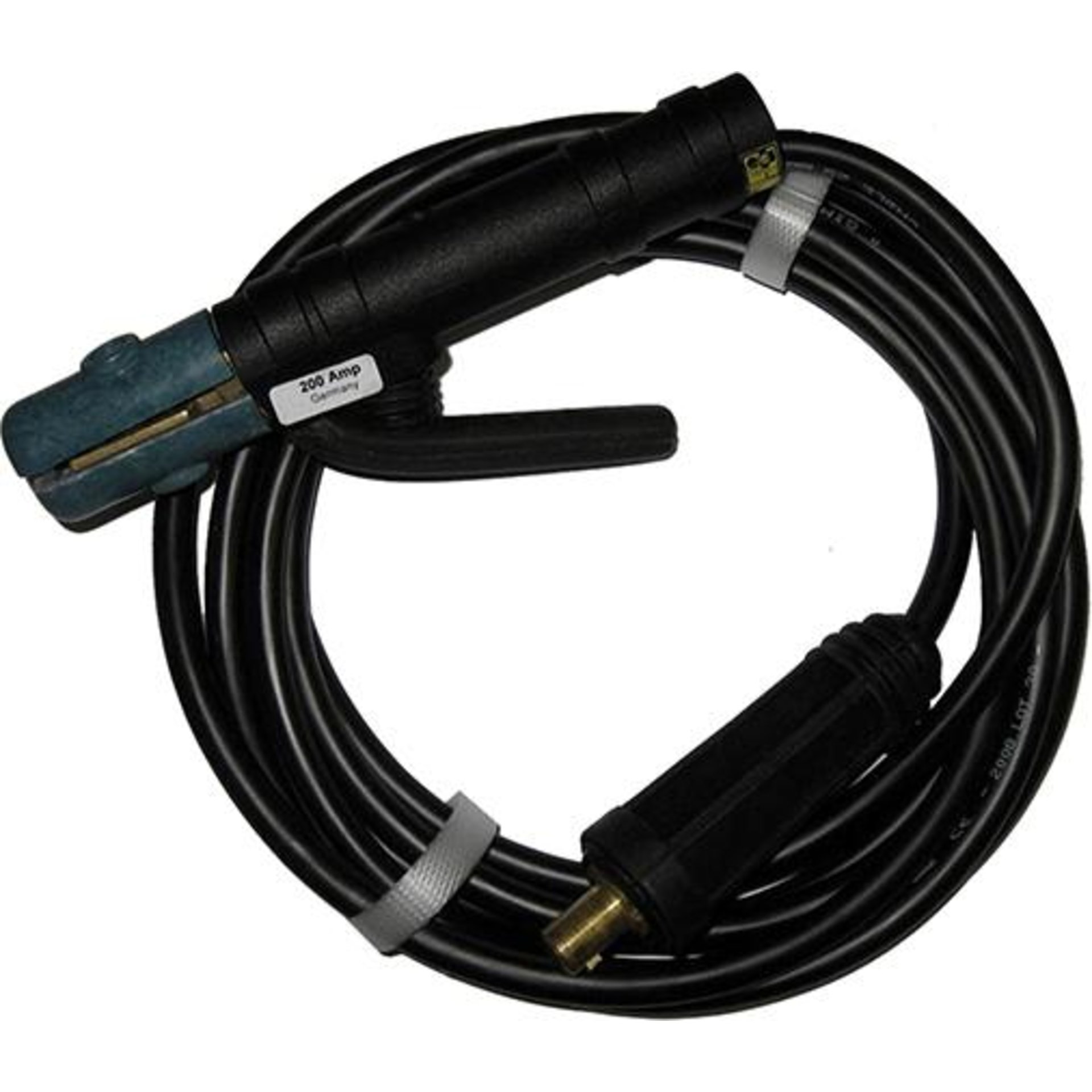 Schweißkabel-Set, 5 m, mit E-Halter, Gummi