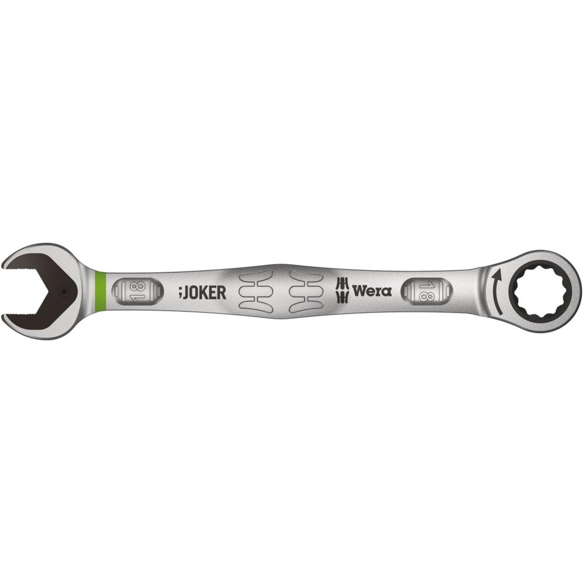 Ratschenschlüssel Joker gerade 18mm Wera