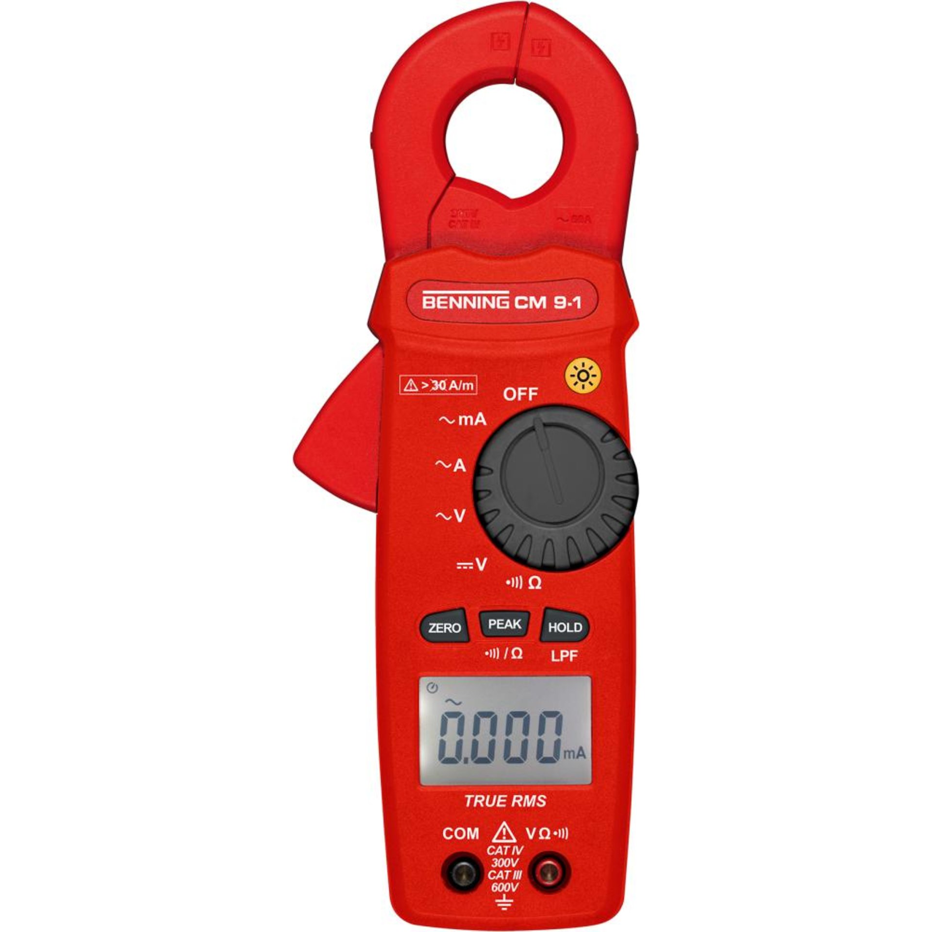 Digital-Stromzangen- Multimeter CM 9-1 Benning