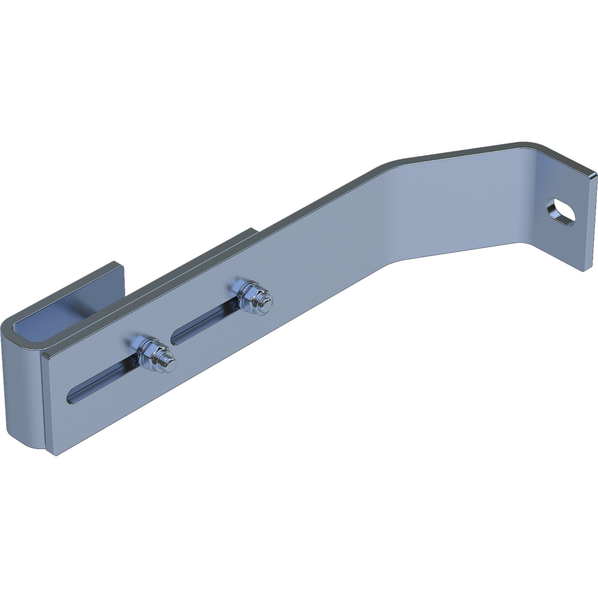 Wandhalter, verstellbar 280 - 330 mm für GFK