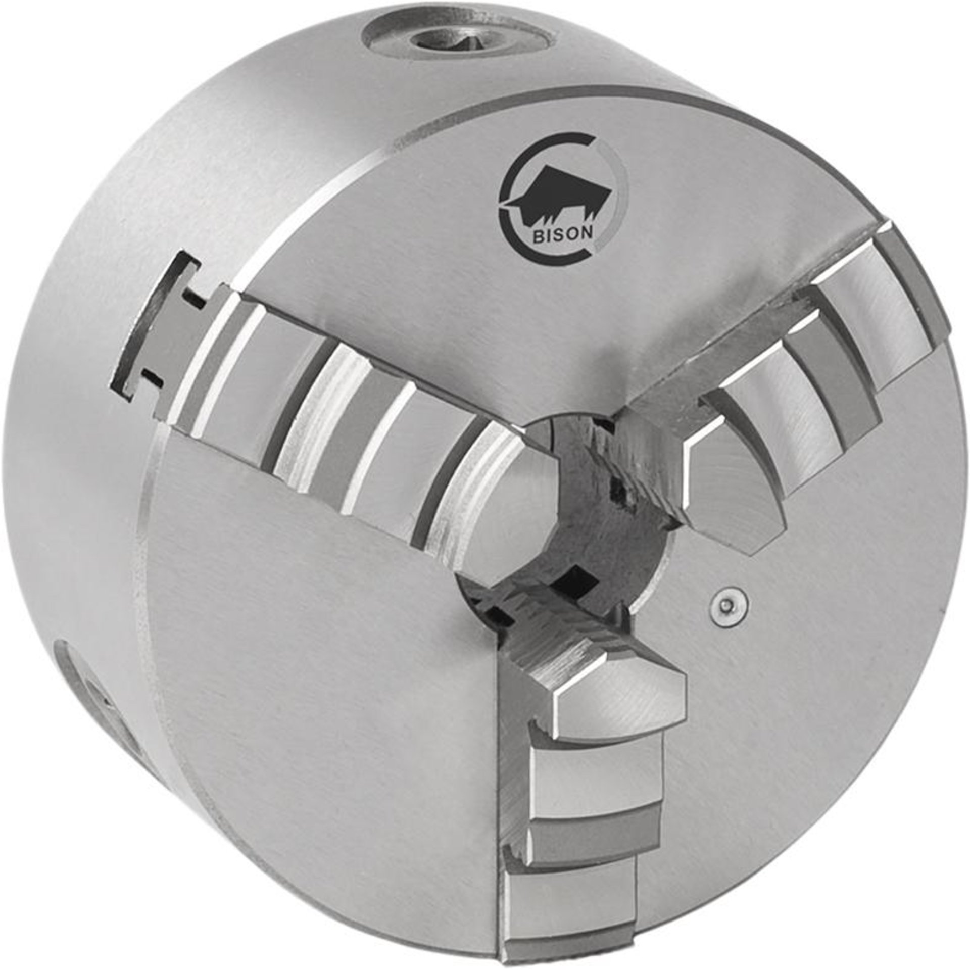 Dreibacken-Drehfutter Guss 125mm DIN6350 BISON