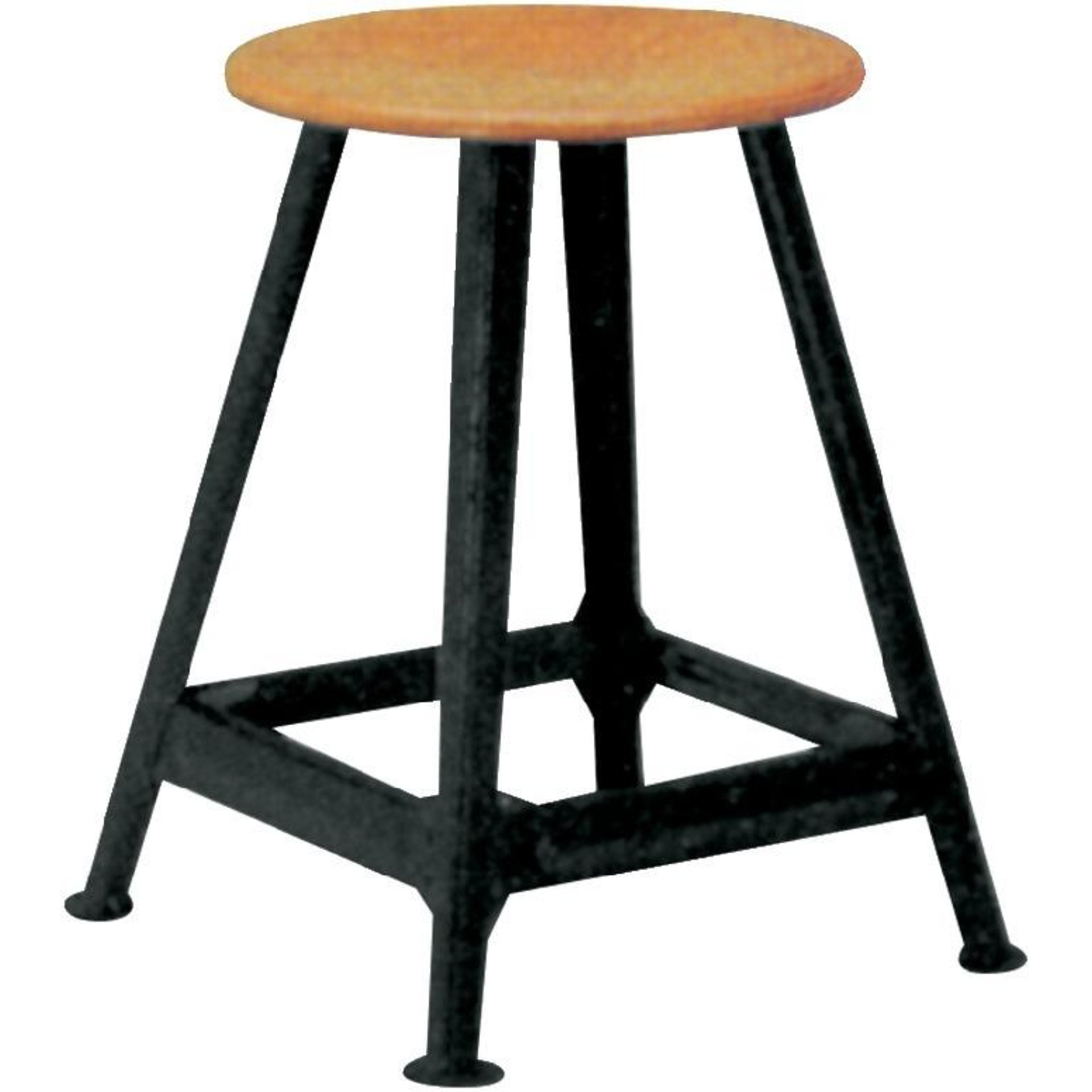 Bandstahl-Hocker, 4-beinig