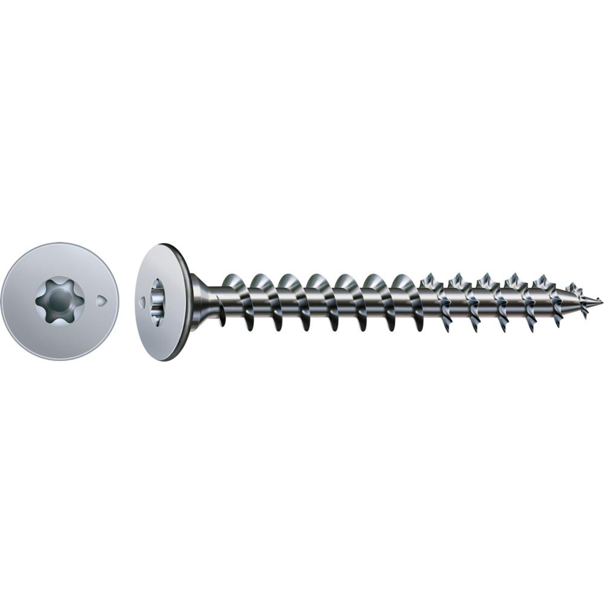 Rückwandschraube, Vollgewinde, Rückwandkopf, T-STAR plus, 4CUT, WIROX® A9J