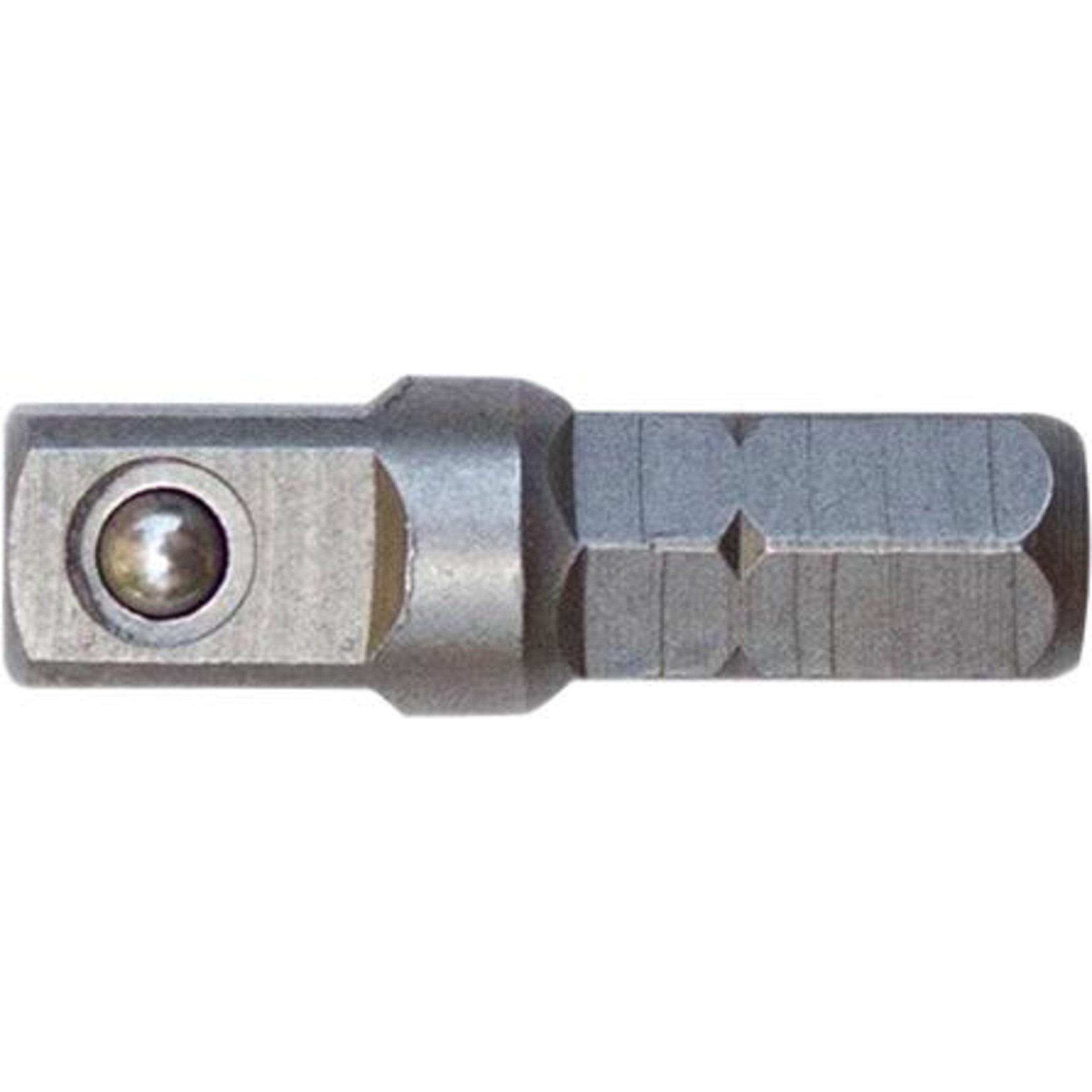 Verbindungsteil mit 1/4"-6kant 25mm FORTIS