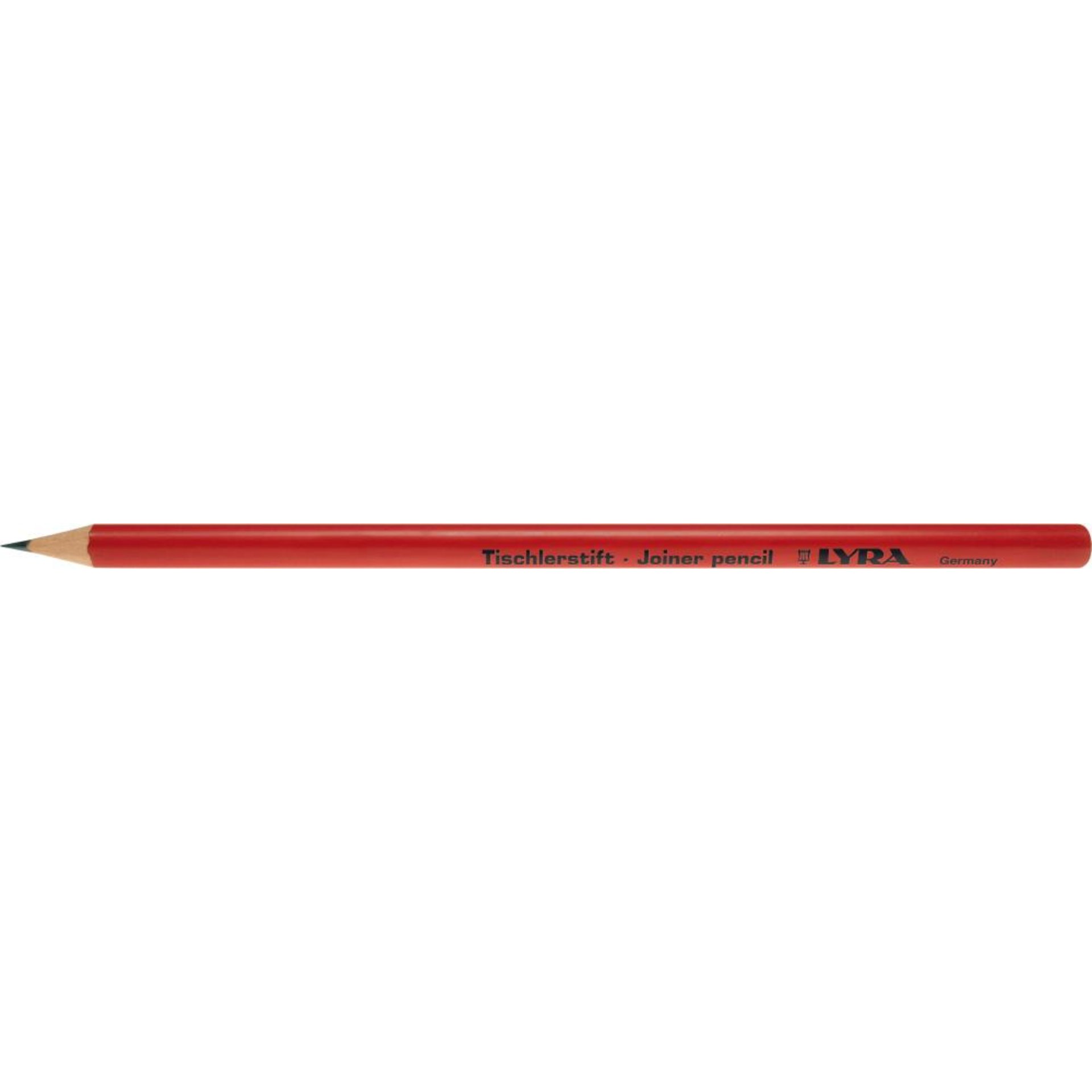 Tischlerbleistift 91T rund rot 17,5cm Lyra