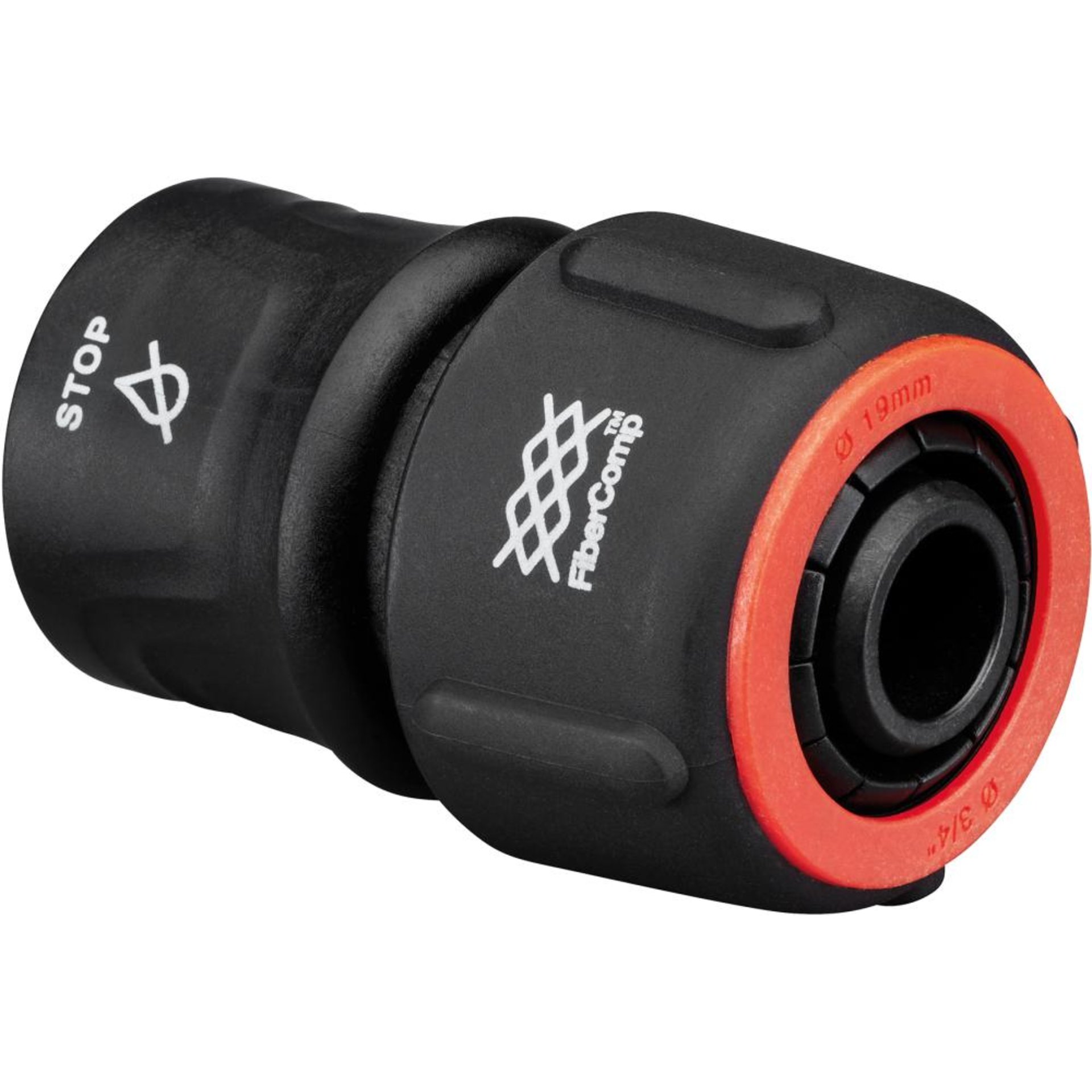 Schlauchanschluss Stop 19mm(3/4") FiberComp Beschaffungsartikel