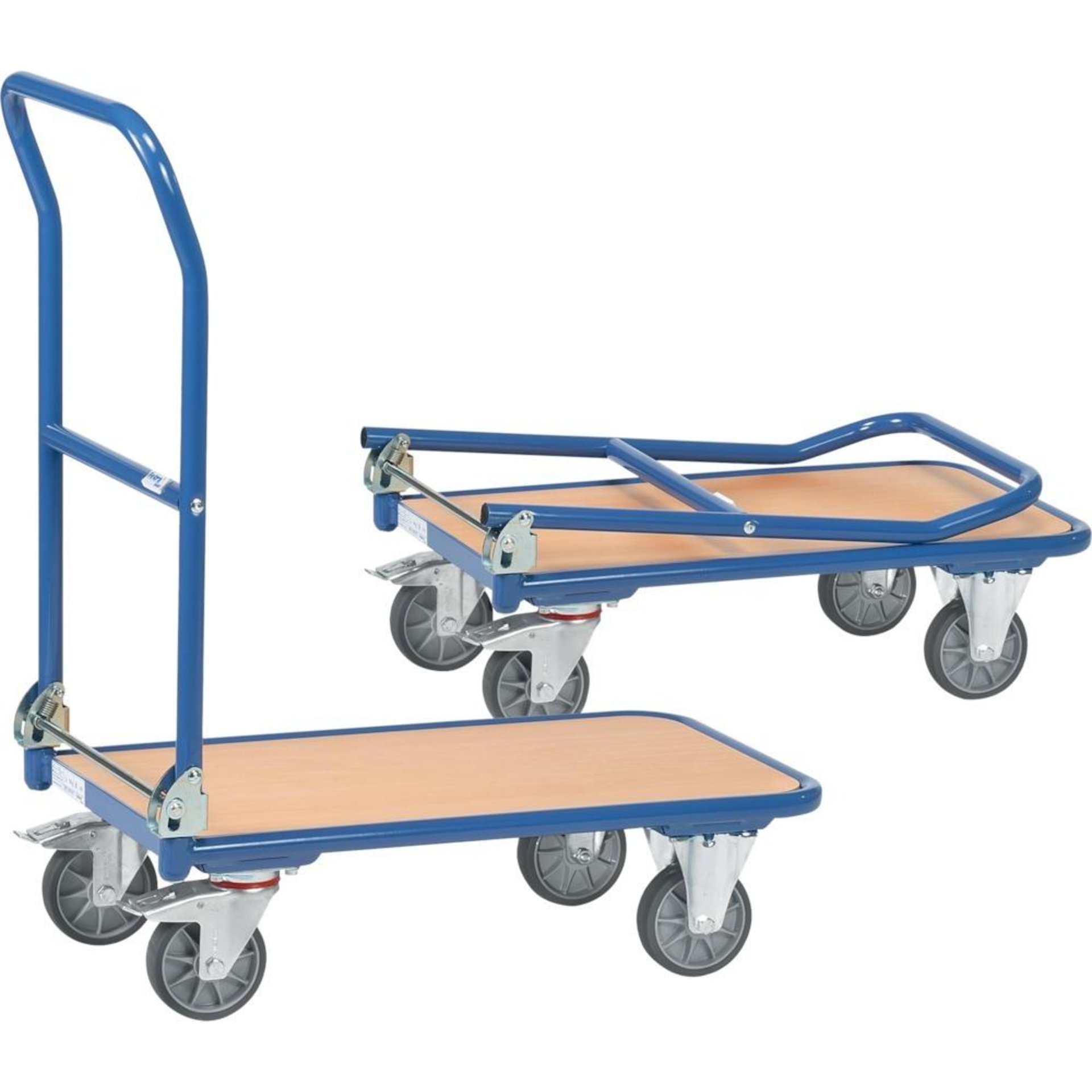 Stahlrohrwagen, mit 1 Klappbügel