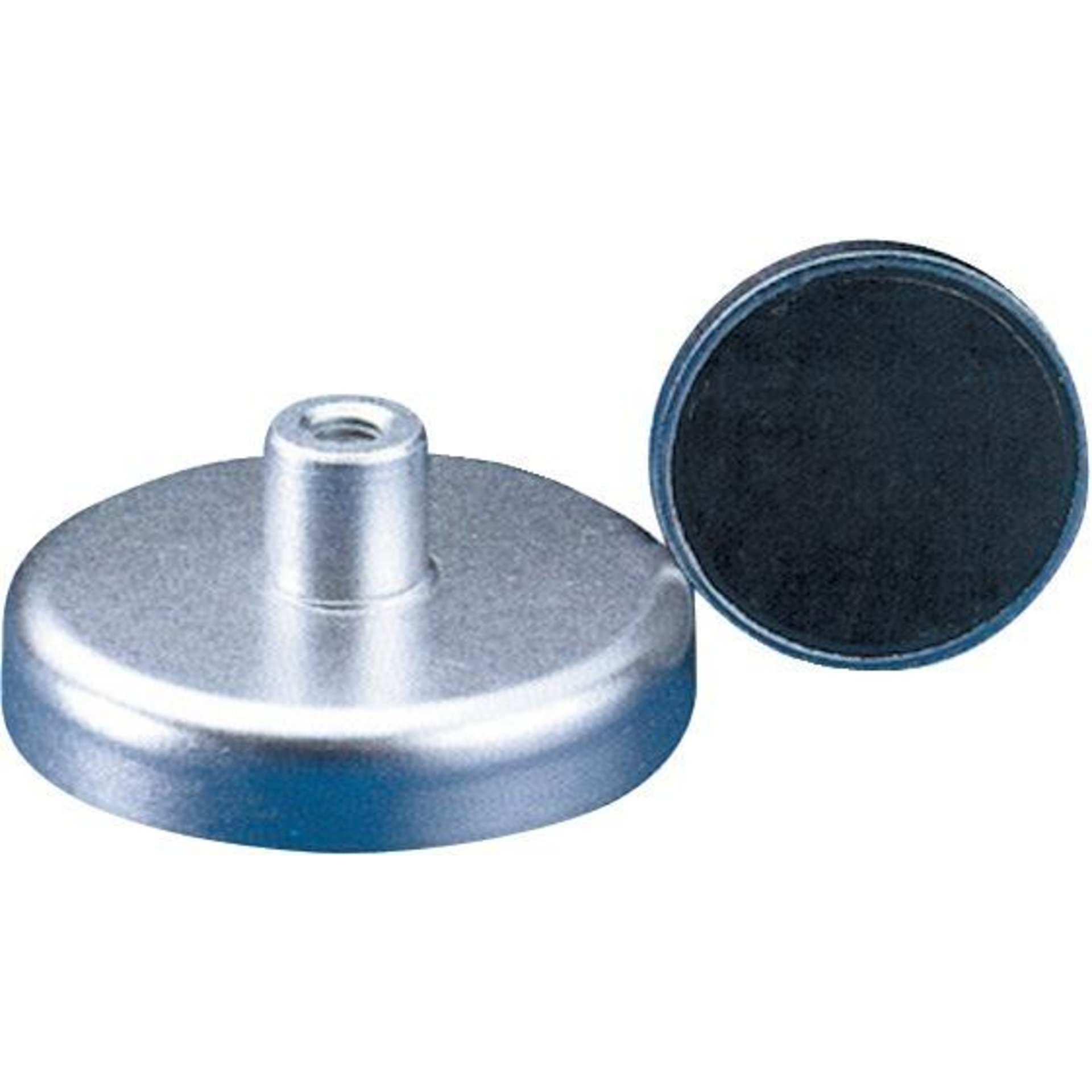 Magnet-Flachgreifer mit Gewindebuchse