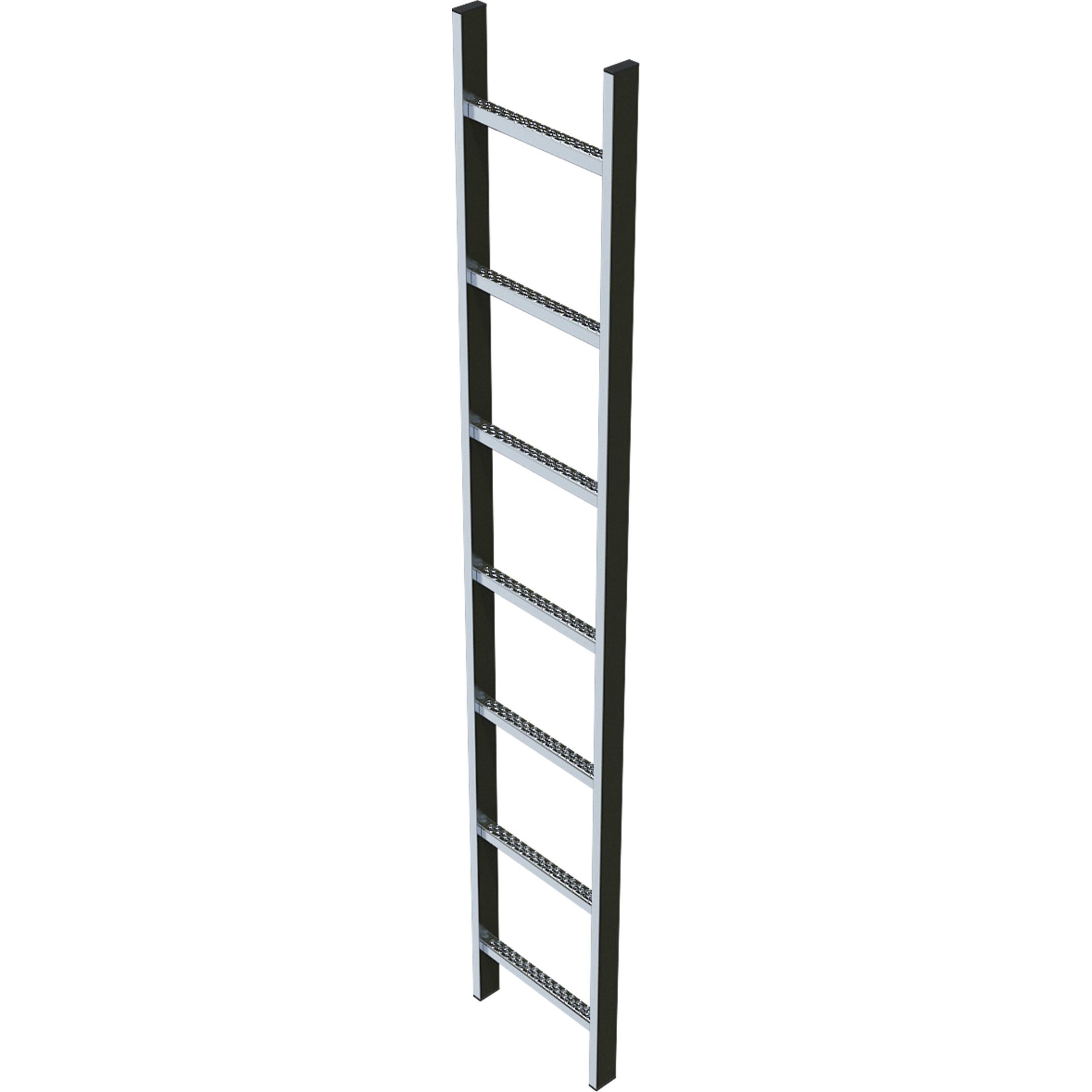 Schachtleiter Edelstahl 10 Sprossen