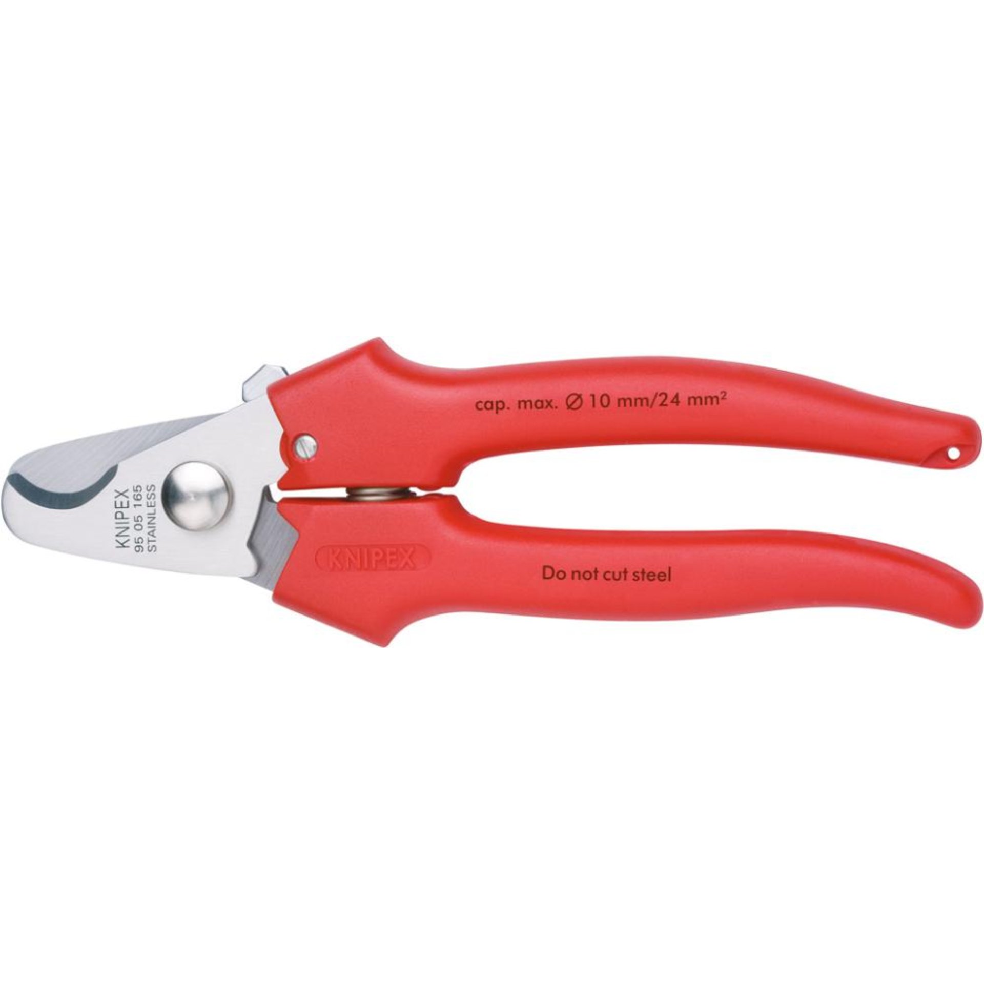 Kabelschere mit Öffnungsfeder 165mm KNIPEX