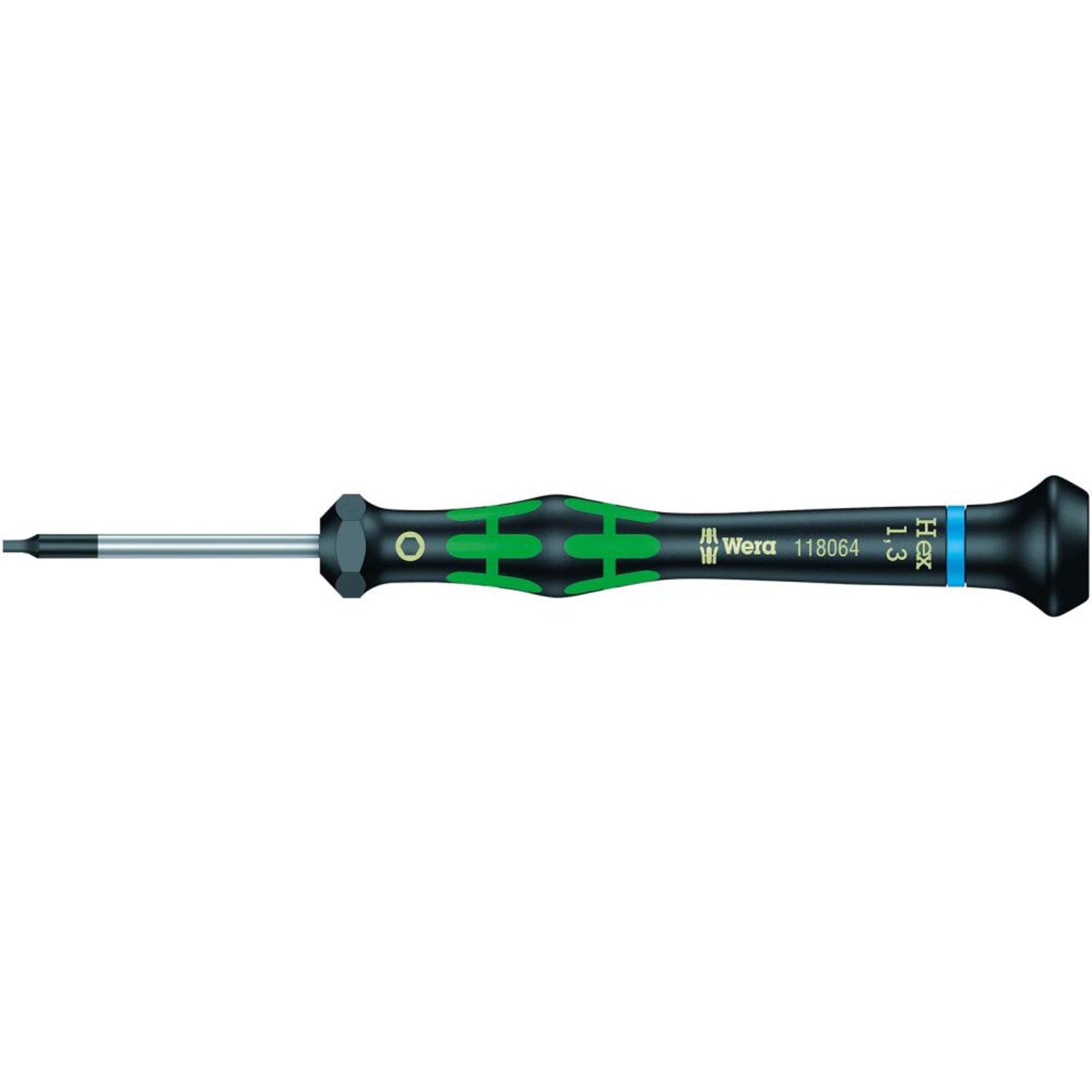 Elektronik- Schraubendreher Innensechskant 1,3mm Wera
