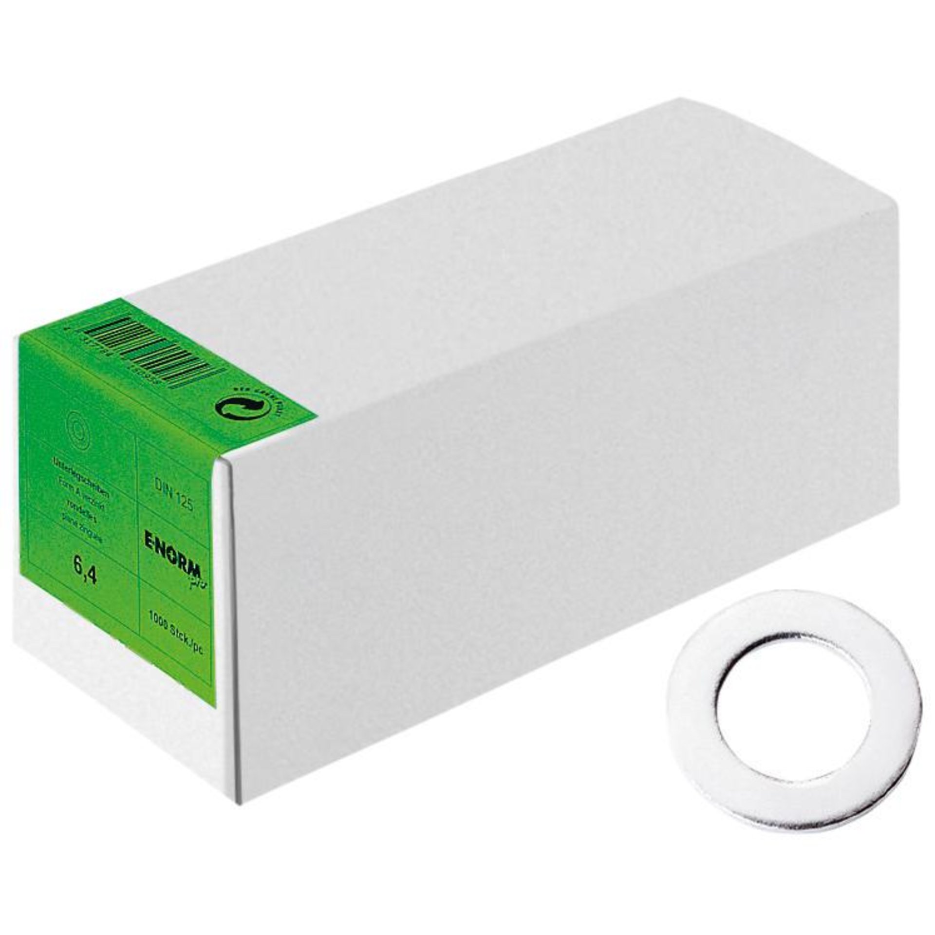 DIN 125 U-Scheibe, Form A, Edelstahl A2