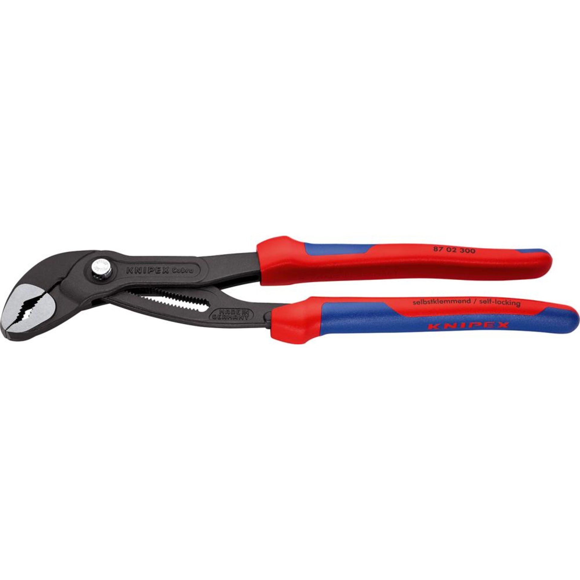 Wapuzange Cobra 300mm m.M.K.Griff Knipex