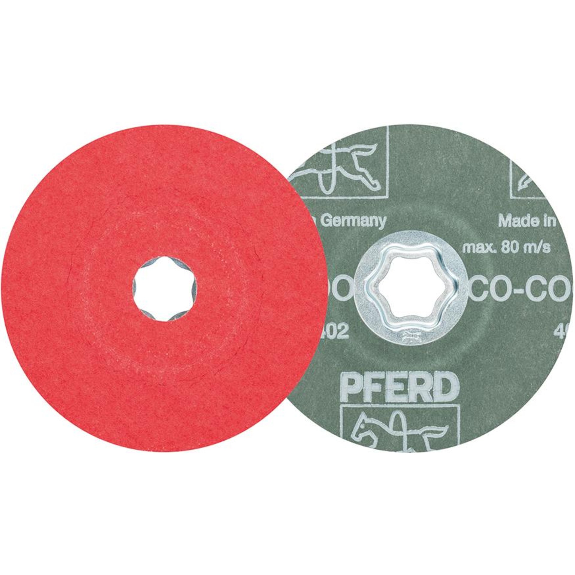 Fiberschleifscheibe CC-FSCO-COOL 115mm K80 PFERD