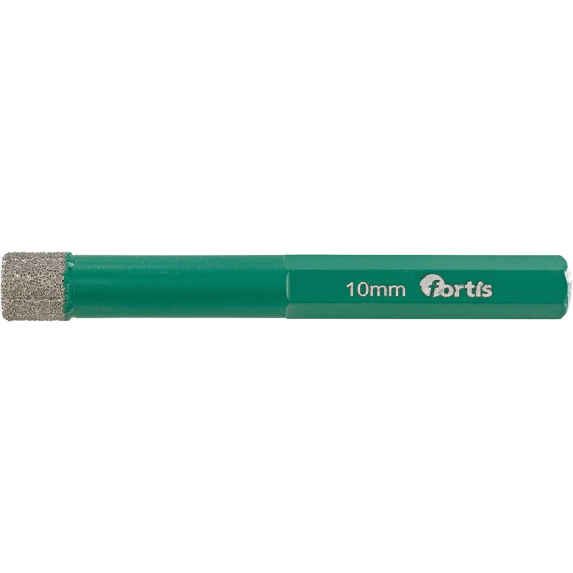 Diamantbohrer 10 x 65 mm, sechskant mit Kühlwachs FORTIS