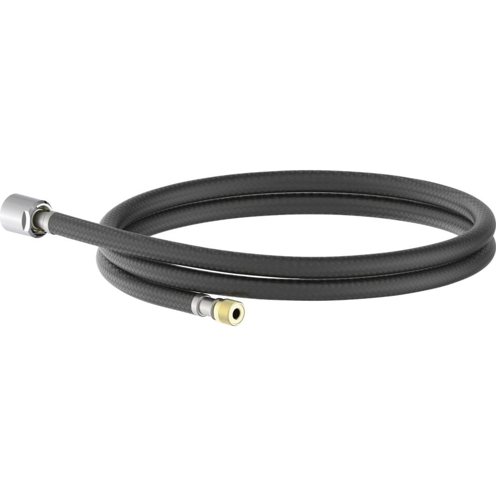 Geschirrbrauseschlauch 150 cm, Schwarz, 1/2" x M15AG