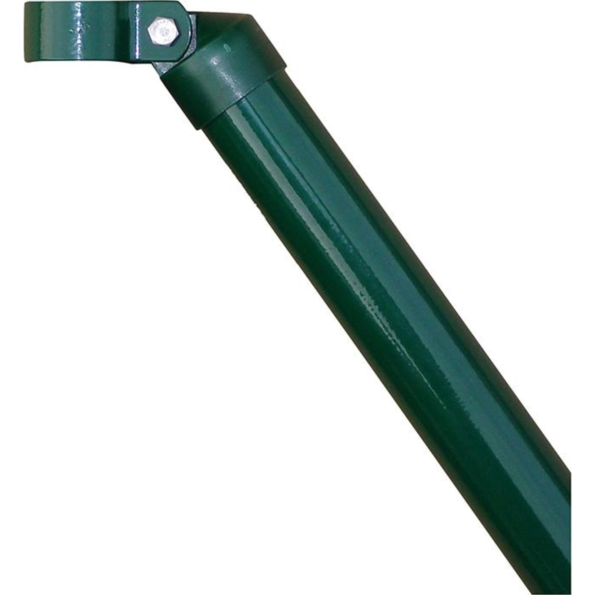 Strebe, 34 mm, verzinkt, pulverbeschichtet, mit 34er-Schelle